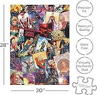Vista 2 de Marvel Captain Marvel Collage 1000 pc Rompecabezas