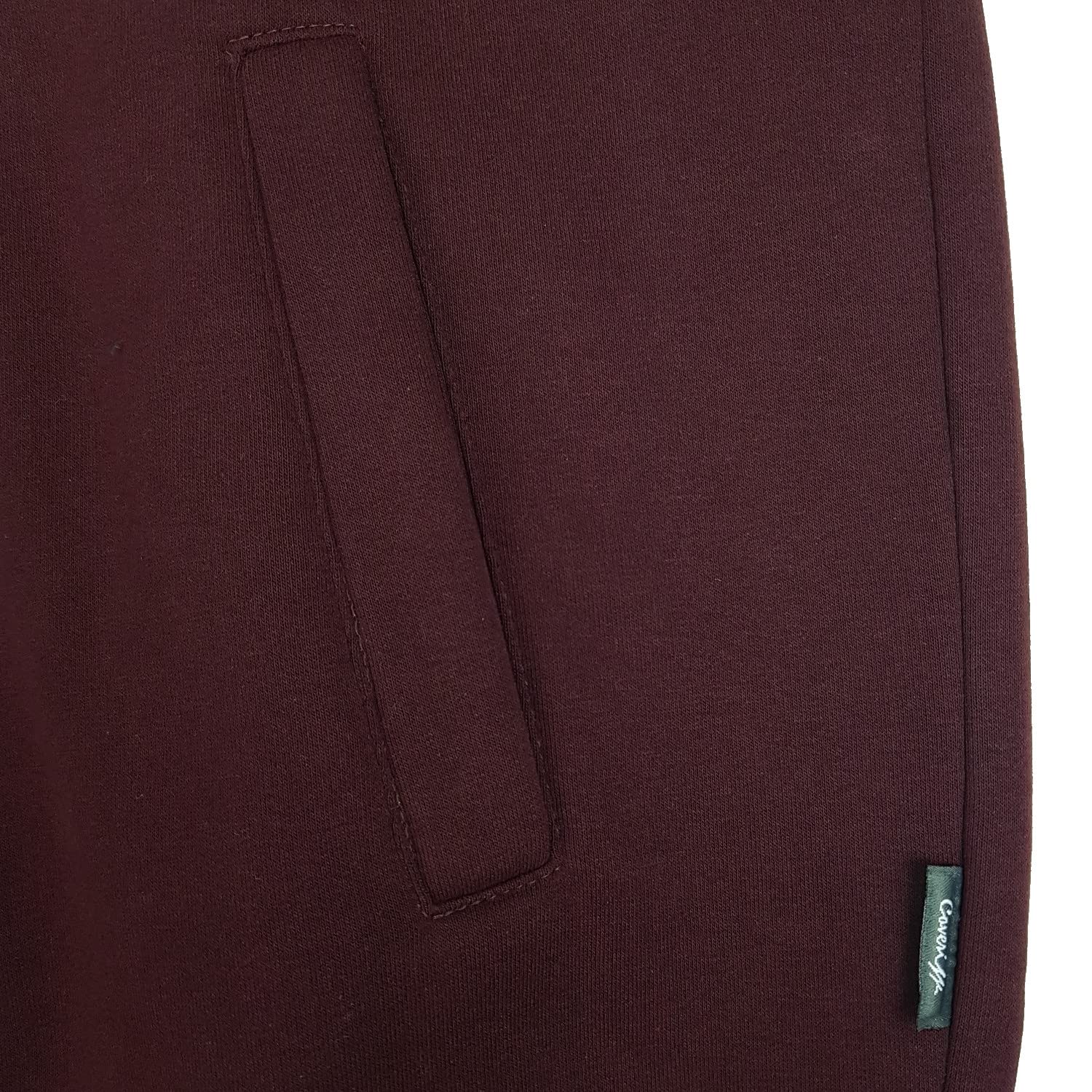 Coveri Sudadera para hombre con cremallera y capucha pesada afelpada tallas 3XL 4XL 5XL 6XL