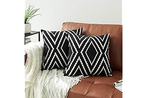 Aztec Black Pillow Covers for Chic Home Decor