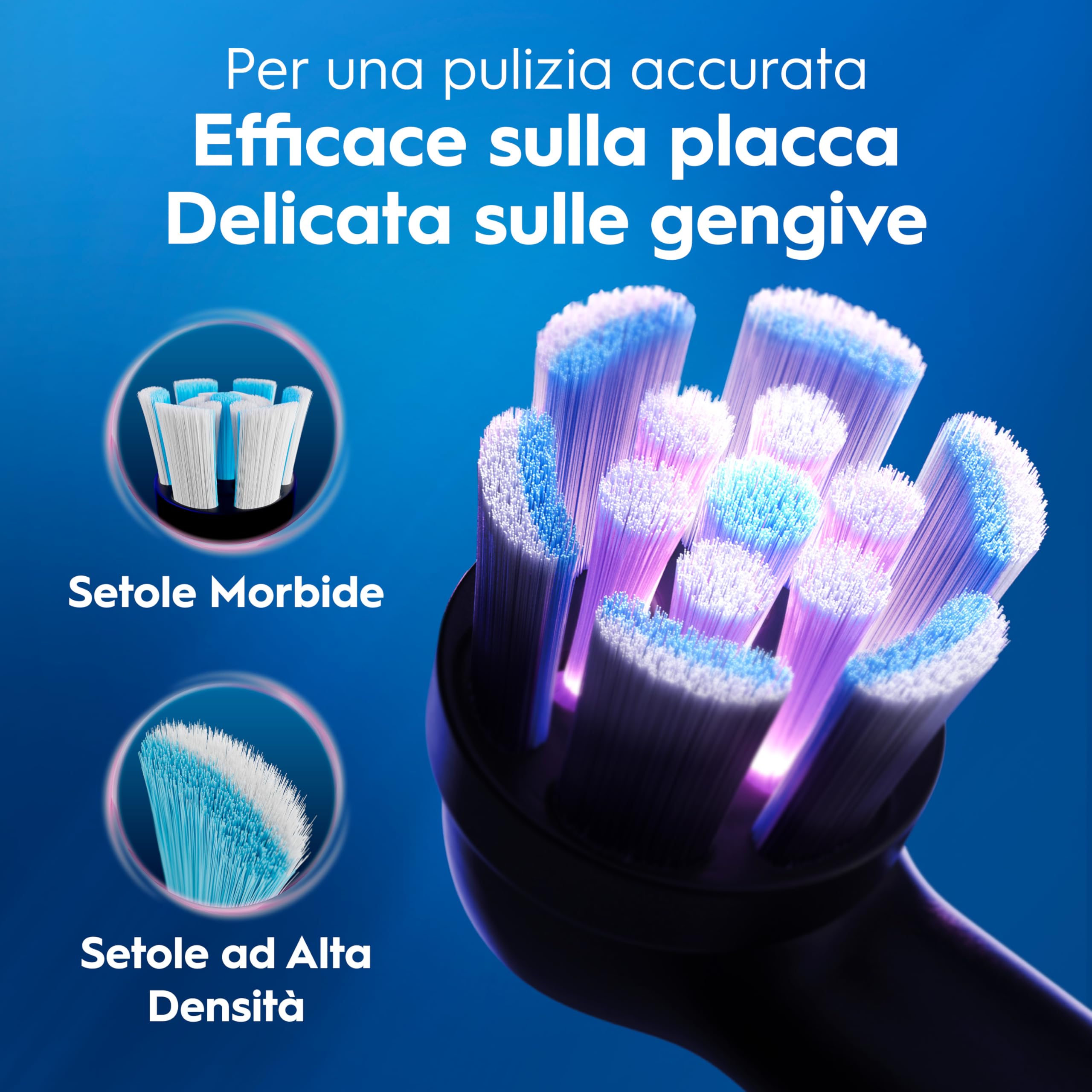 Oral-B iO 2 DUO Spazzolino Elettrico Oral B, Nero e Verde, 2 Testine Di Ricambio e Spazzolini, Custodia Da Viaggio, Porta Ricarica Da Viaggio. Delicato sulle Gengive, Sensore di Pressione