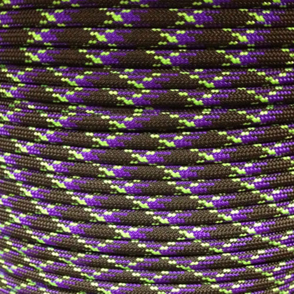 PARACORD PLANET 10', 20', 25', 50', 100' Hanks & 250', 1000' Spools of Parachute 550 Cord Type III 7 Strand Paracord Over 200 Colors