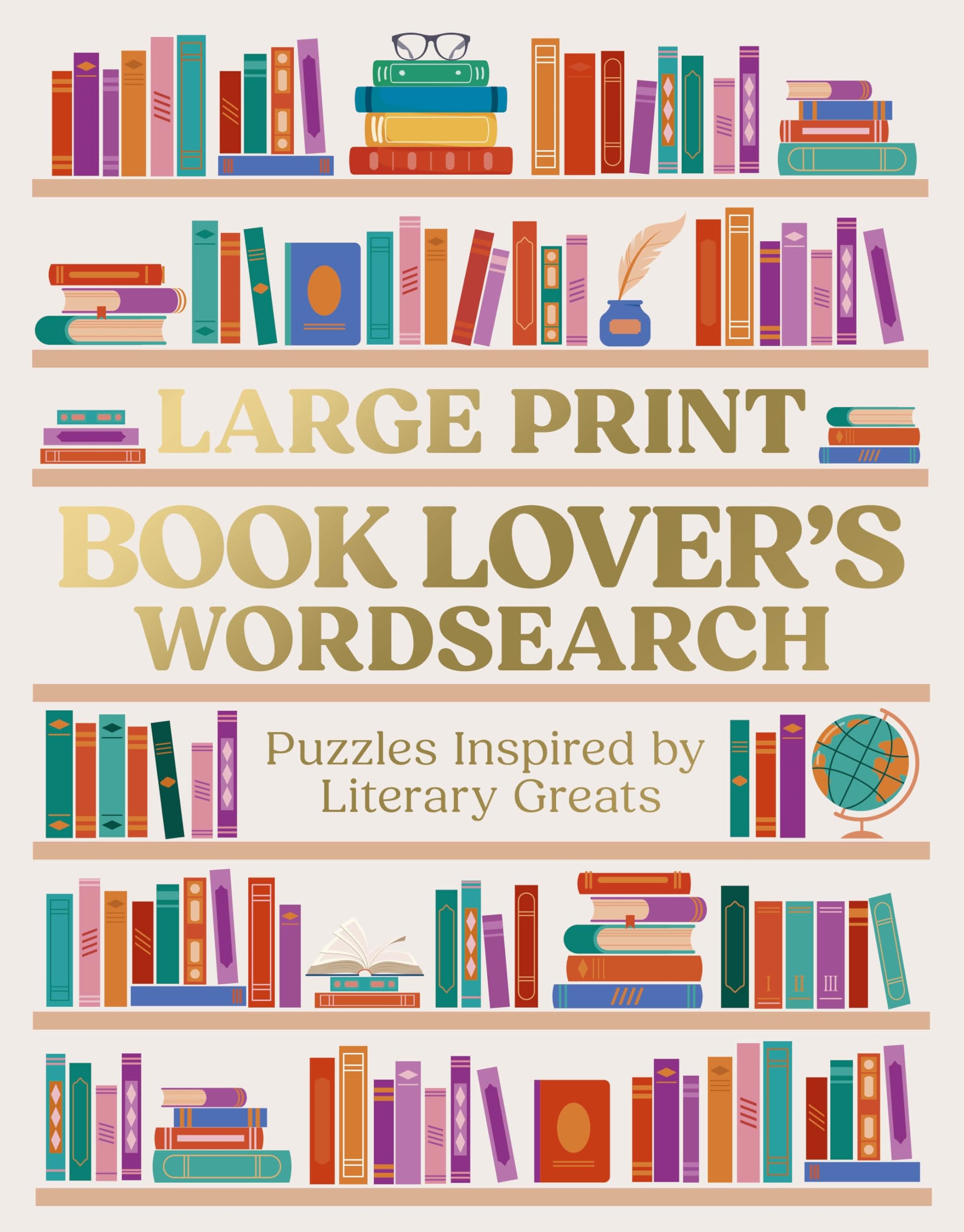 Large Print Book Lover's Wordsearch (Arcturus Classic Puzzles)