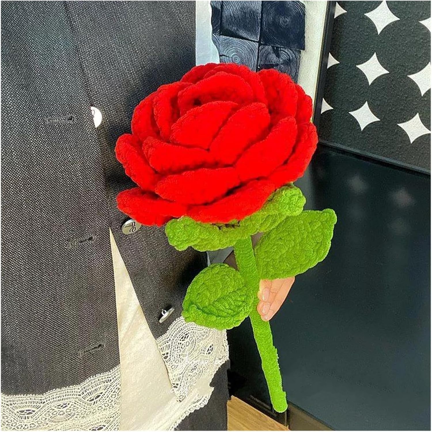 レジン ドライフラワー ヘアゴム ブローチ ポニーフック No.238 ポニー