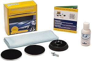 Glass Polish 21005 DIY Windscreen Polishing Kit for Automotive Glass Polishing