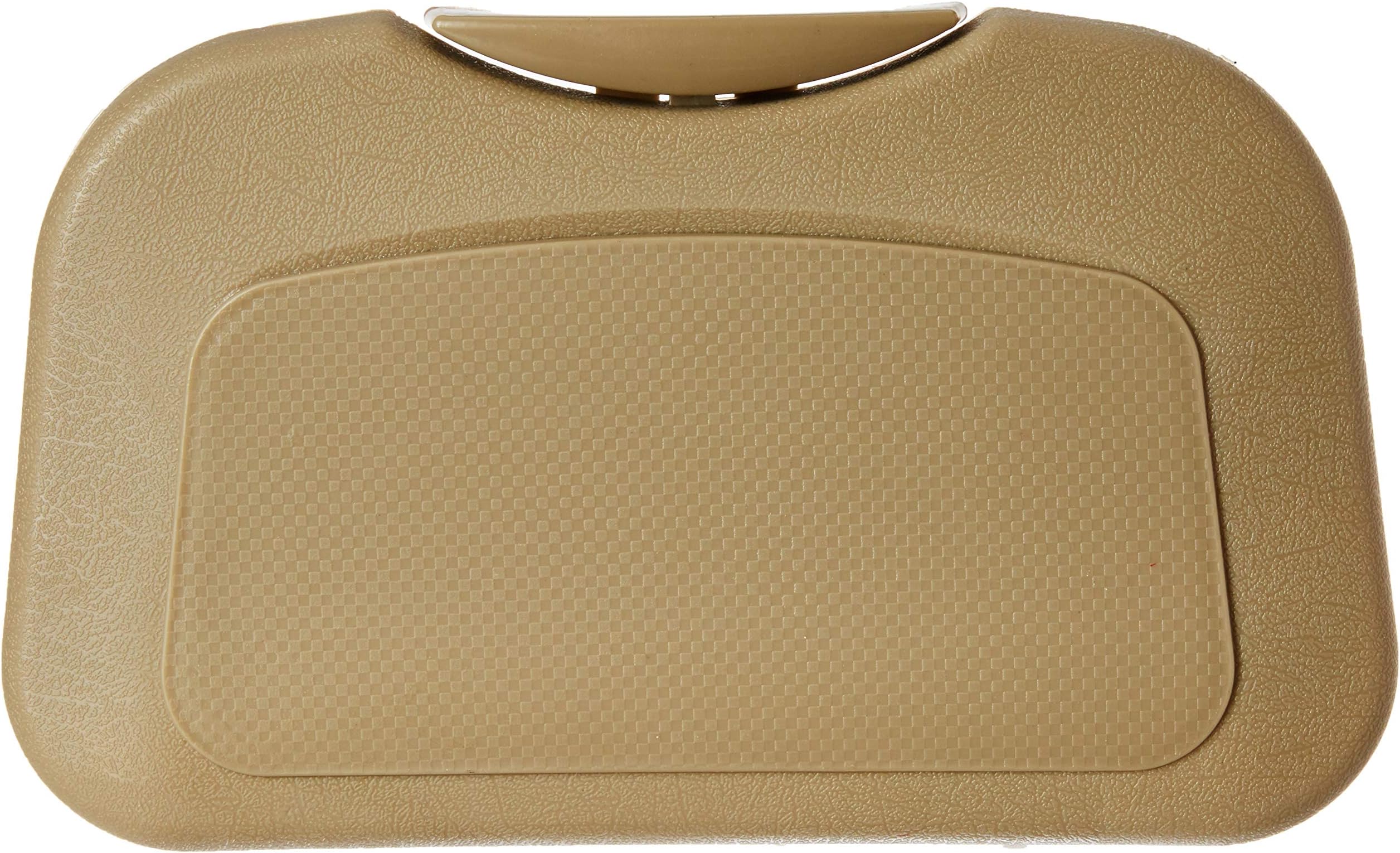 Flomaster Backseat Food Tray with Bottle Cup Holder for Car (Cream and Beige)