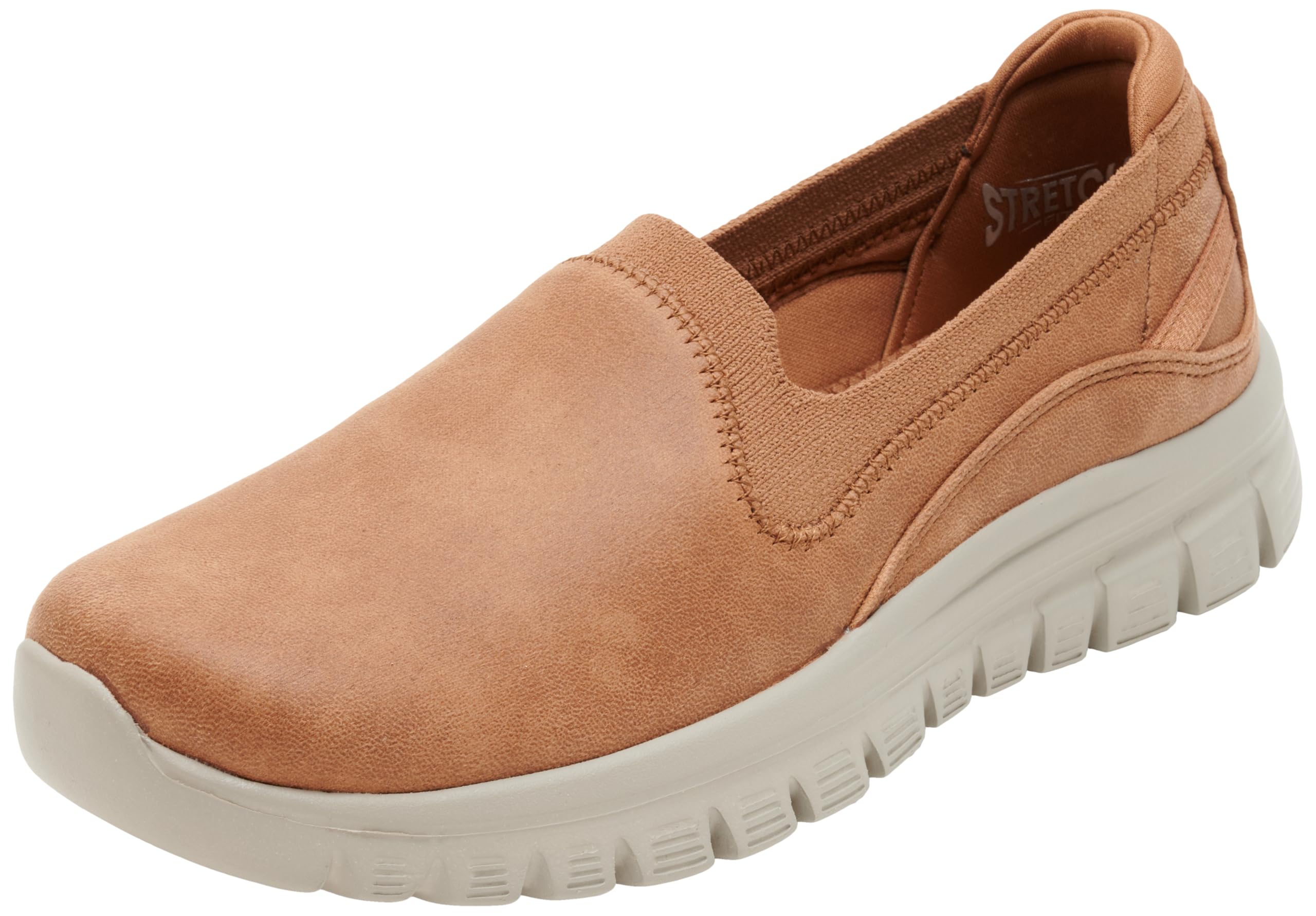 Skechers Garner - Newick 210803 Mokassin für Herren, Chestnut Microleather Knit, 38 EU