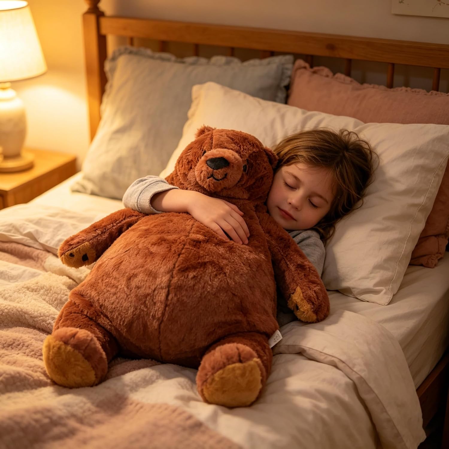 Giant DjungelskogBear, Giant Teddy Bear, Large Teddy Bear, Giant Stuffed Animal, All Ages Gift for Children/Girlfriend/Valentine's Day/Christmas/Birthday/Baby Shower/Party Decorations (80cm/31.5inch)