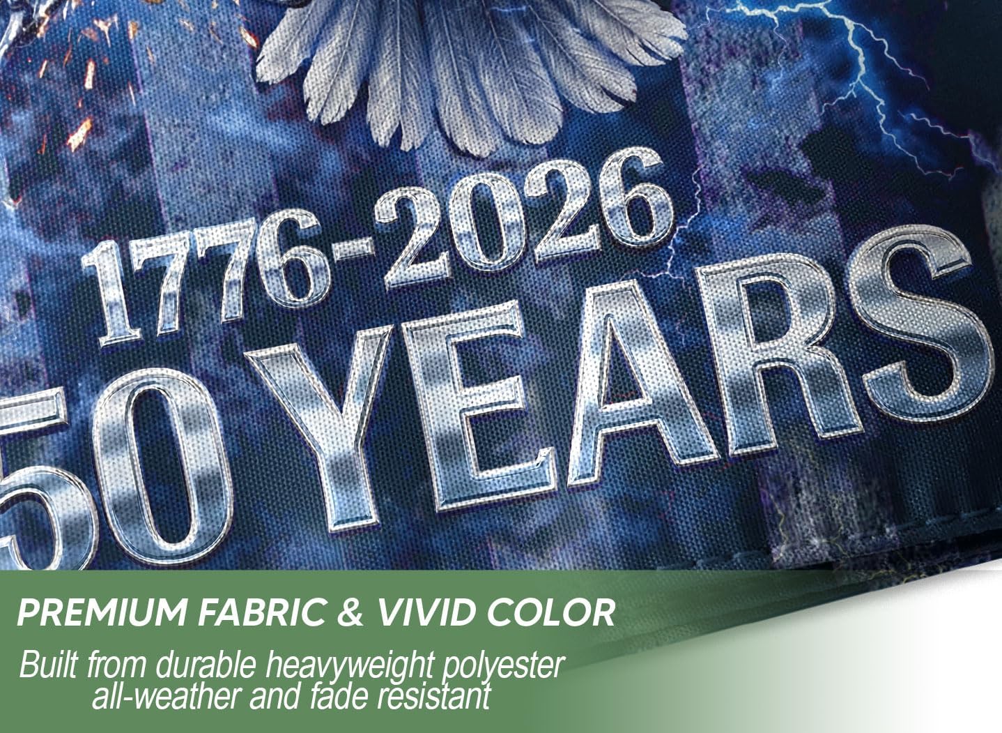 Anniversary Commemorative, American 250th Anniversary, Eagles Garden Flag; 250 Anniversary Usa Flag 12x18 Inch, Full Print On Both Sides, Garden Flags For Outside 4