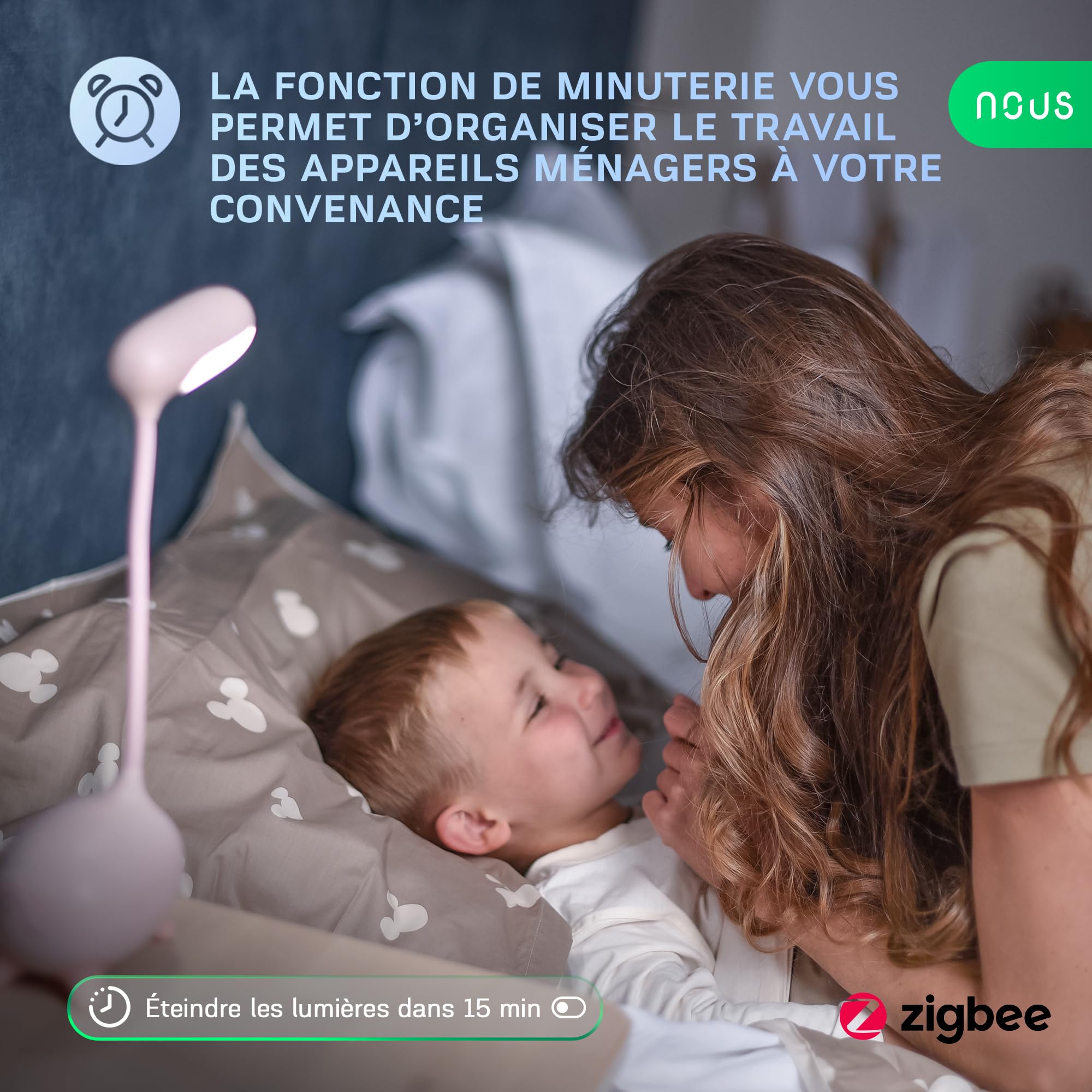 A1Z Prise Connectée ZigBee avec Surveillance Énergétique, 10A, Contrôle à Distance, Commande Vocale, Programmation & Minuterie, Compatible avec Alexa, Google Home, ZigBee Hub Requis, Pack de 4