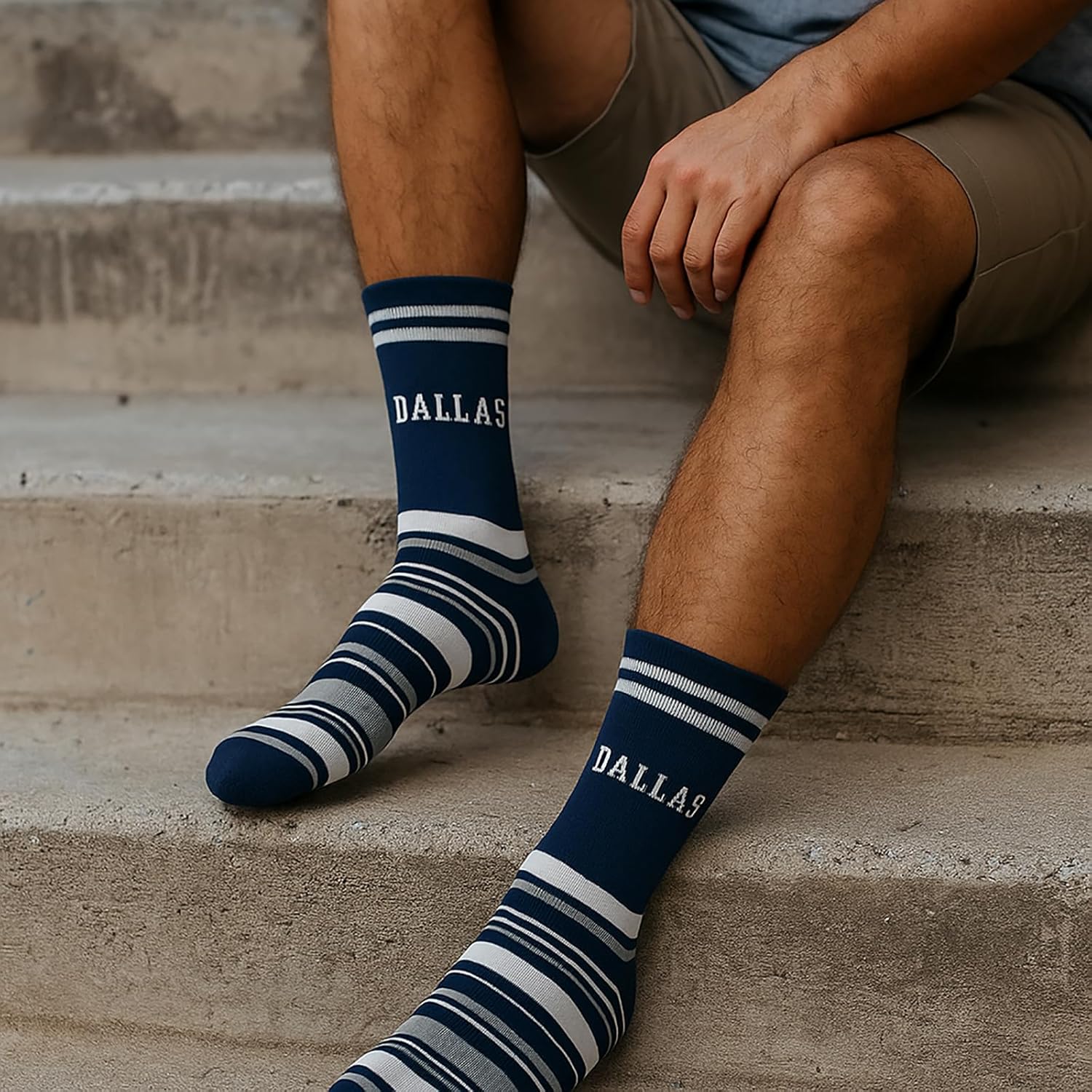 Vintage Classic Skull Cap Beanie Hat Cuffed Winter Hat Knit Comes with Warm Socks Gifts for Men Women Fans - Image 5