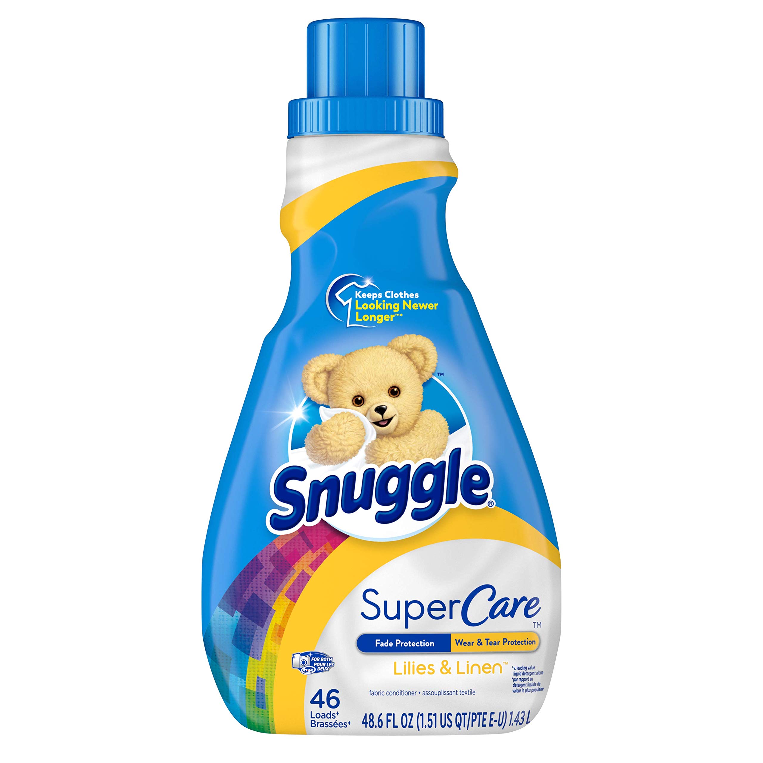 Amazon.com: Snuggle SuperCare Liquid Fabric Softener, Lilies and