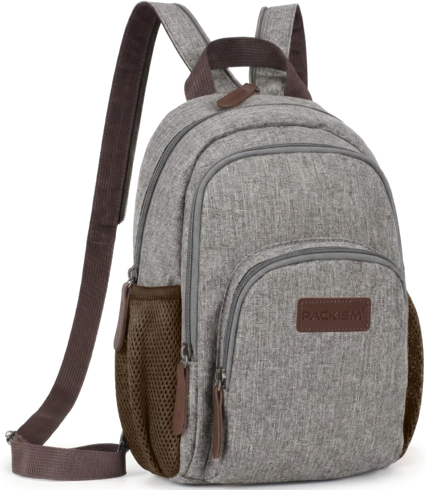 PACKISM Small Backpack Purse for Women - Convertible Backpack Purse Sling Bag Fits 11 Inch Tablet, Lightweight Mini Daypack