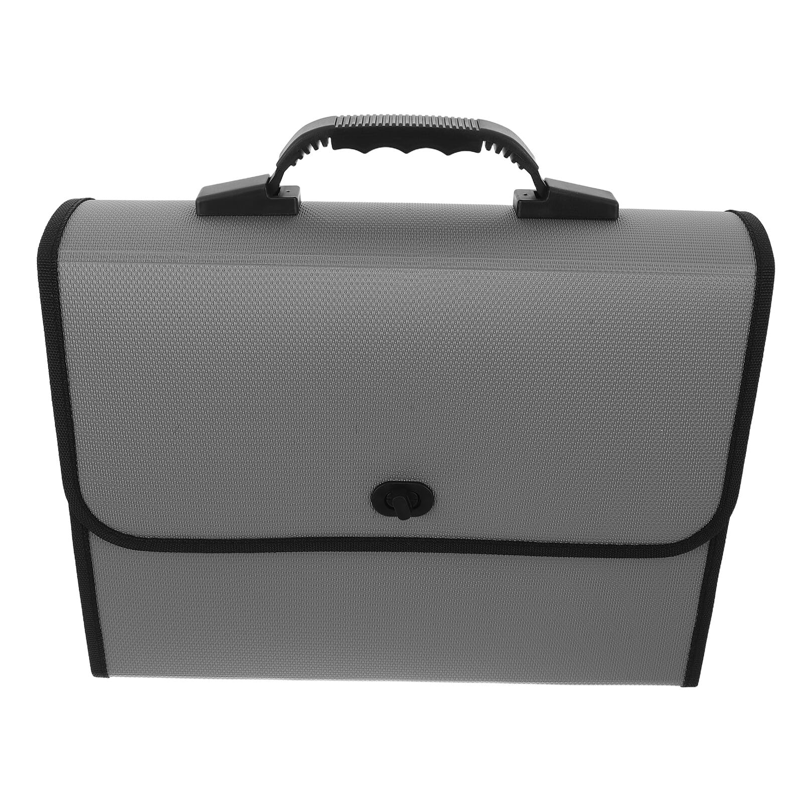 BESTYASH Cartella Porta Documenti Espandibile 26 Tasche A4 in Plastica con Manico Rinforzato e Chiusura a Fibbia, Organizer Portatile per Scuola e Ufficio