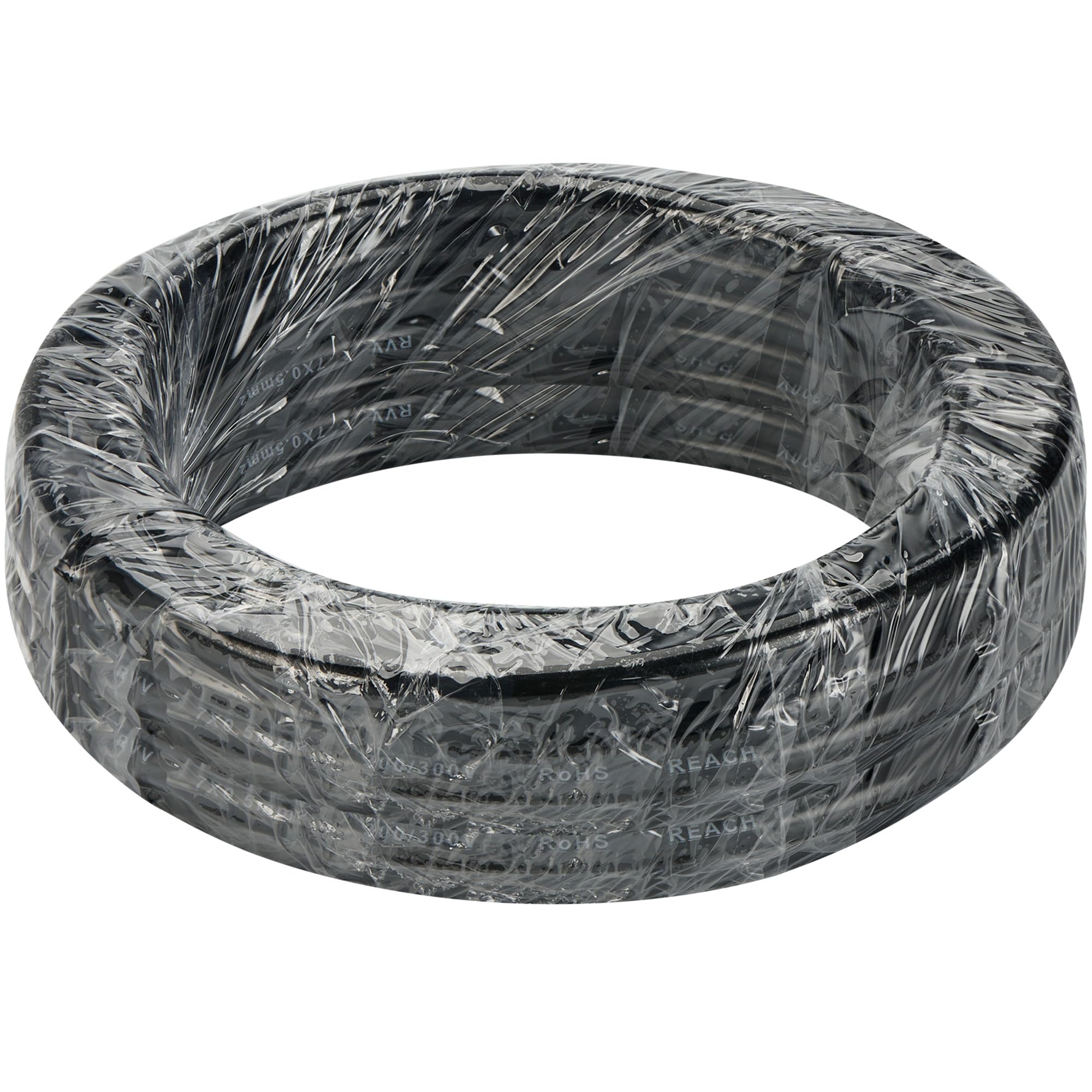 Cable de Pilotos Remolque 7 Polos 0,5mm², 10M Cable Electrónico de Remolque 12V/24V, Flexible Alambre de Cobre para Caravana Camping y Vehículo Luces LED, Aprobación RoHs Reach