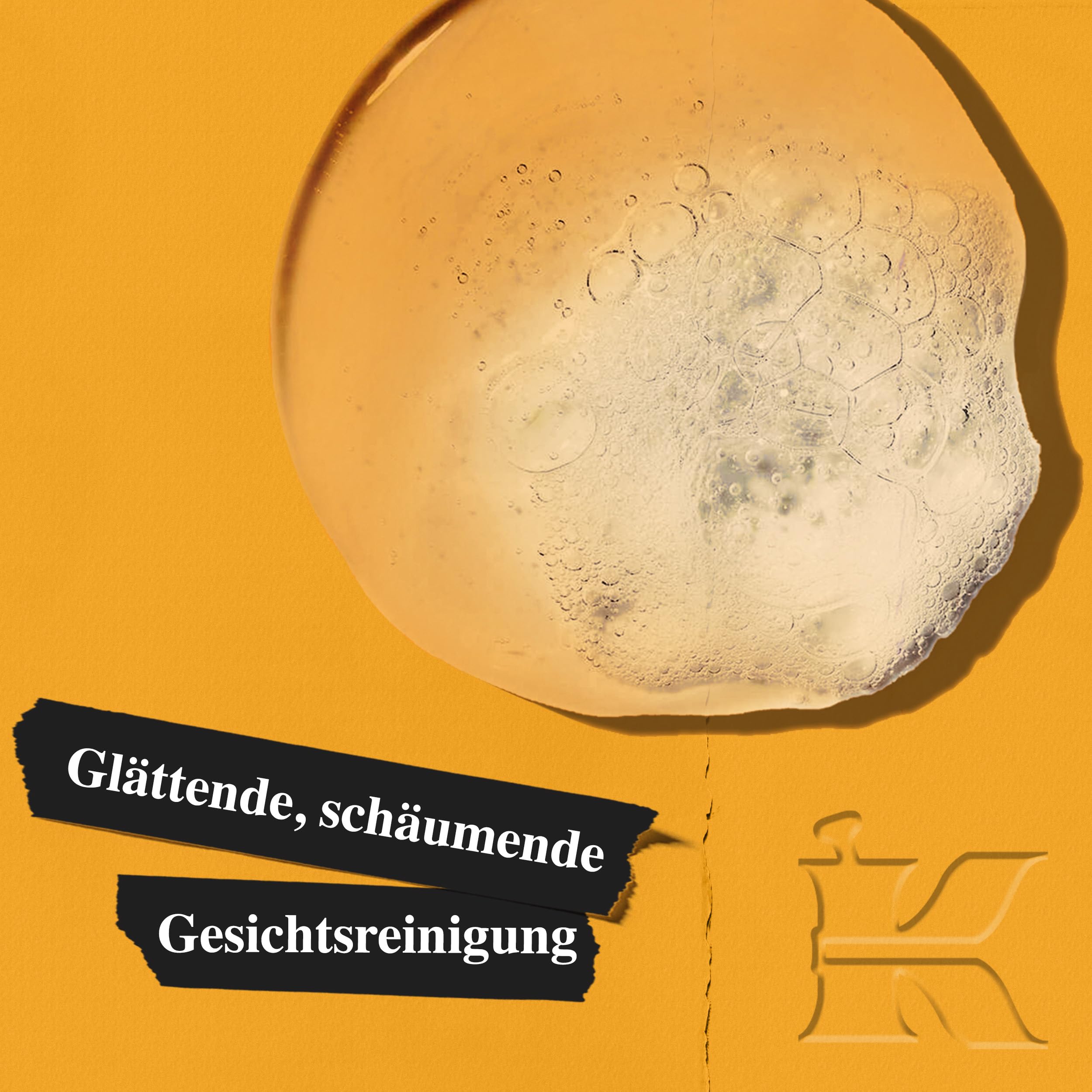 KIEHL'S Calendula Foaming Wash, mildes Gesichtswaschgel mit Ringelblumen-Extrakt für empfindliche und unreine Haut, ohne Parabene