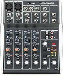 Behringer XENYX 802S Premium Analog 8-Input Mixer with USB Streaming Interface