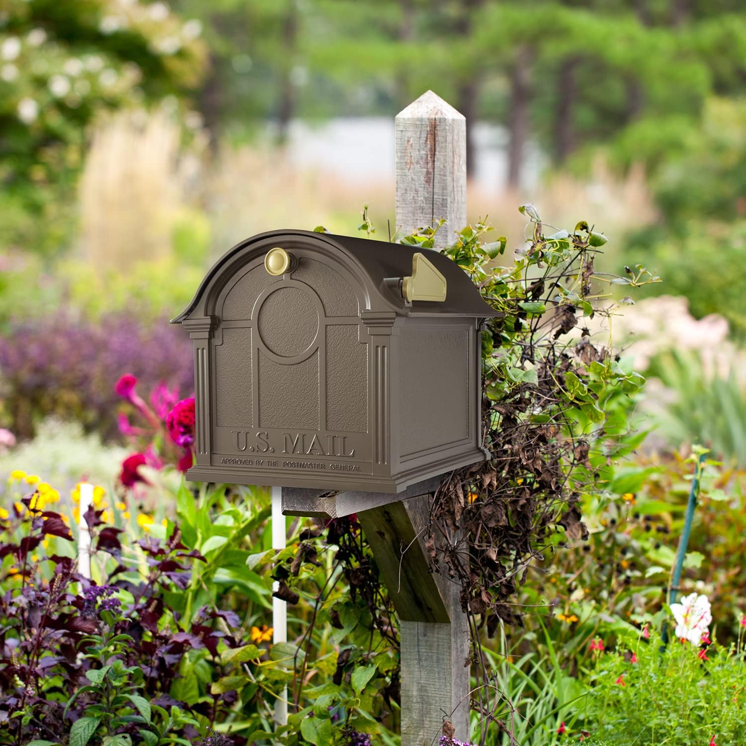 Whitehall Balmoral Mailbox - French Bronze, Extra Large