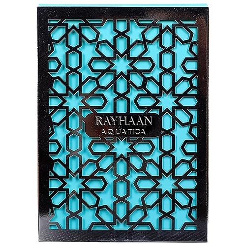 Miniatura 4 de Rayhaan Aquatica  Fresh, Marine, Citrus, Clean  Eau de Parfum-Fragancia de larga duración para hombres, 3.4 onzas  3.4 fl oz