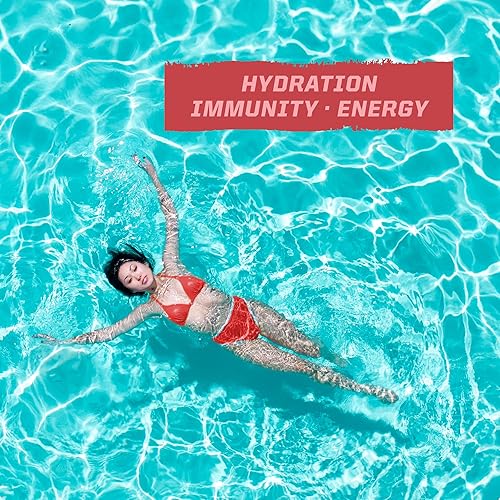 Miniatura 7 de Sunwarrior Paquetes de electrolitos en polvo de hidratación  Sabor a fresa colada  18 paquetes de barras de 4.44 oz  Vegano y a base de plantas sin