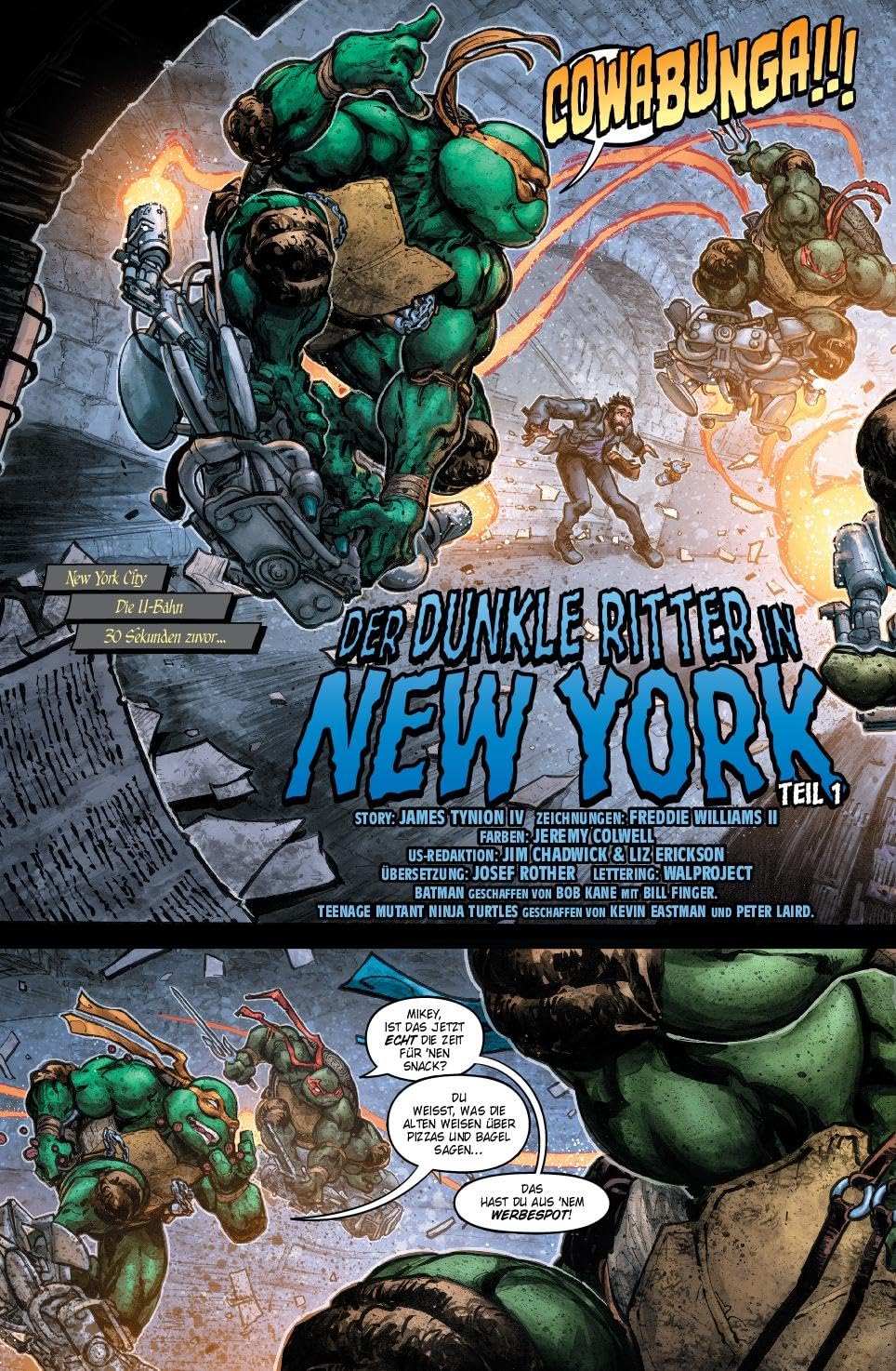 Batman/Teenage Mutant Ninja Turtles: Der Dunkle Ritter in New York