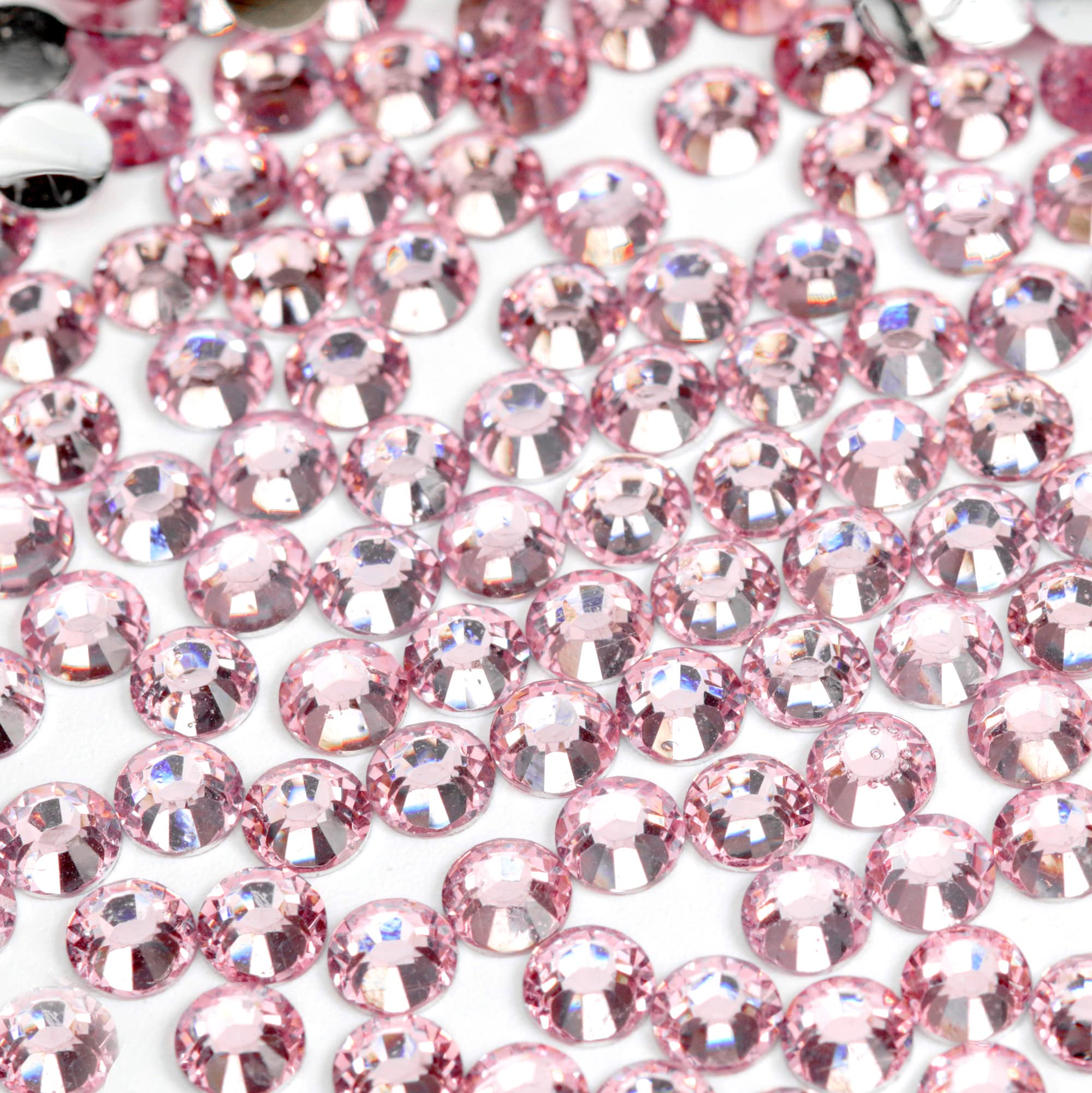 250pcs 6mm Flat Back Non-Stick Rhinestone Crystal Diamantes Nail Art & Craft Scrapbooking Embellishments 90 Available Colours (6mm, AB Clear #A13) — view 51