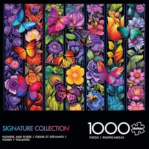 Miniatura 3 de Buffalo Games - Flores y volantes - Rompecabezas de 1000 piezas para adultos rompecabezas desafiante perfecto para noches de juego - Tamaño