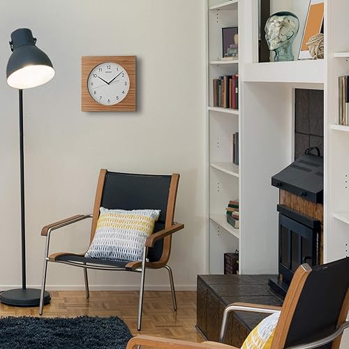 Miniatura 4 de Seiko Reloj de pared Dylan, marrón claro