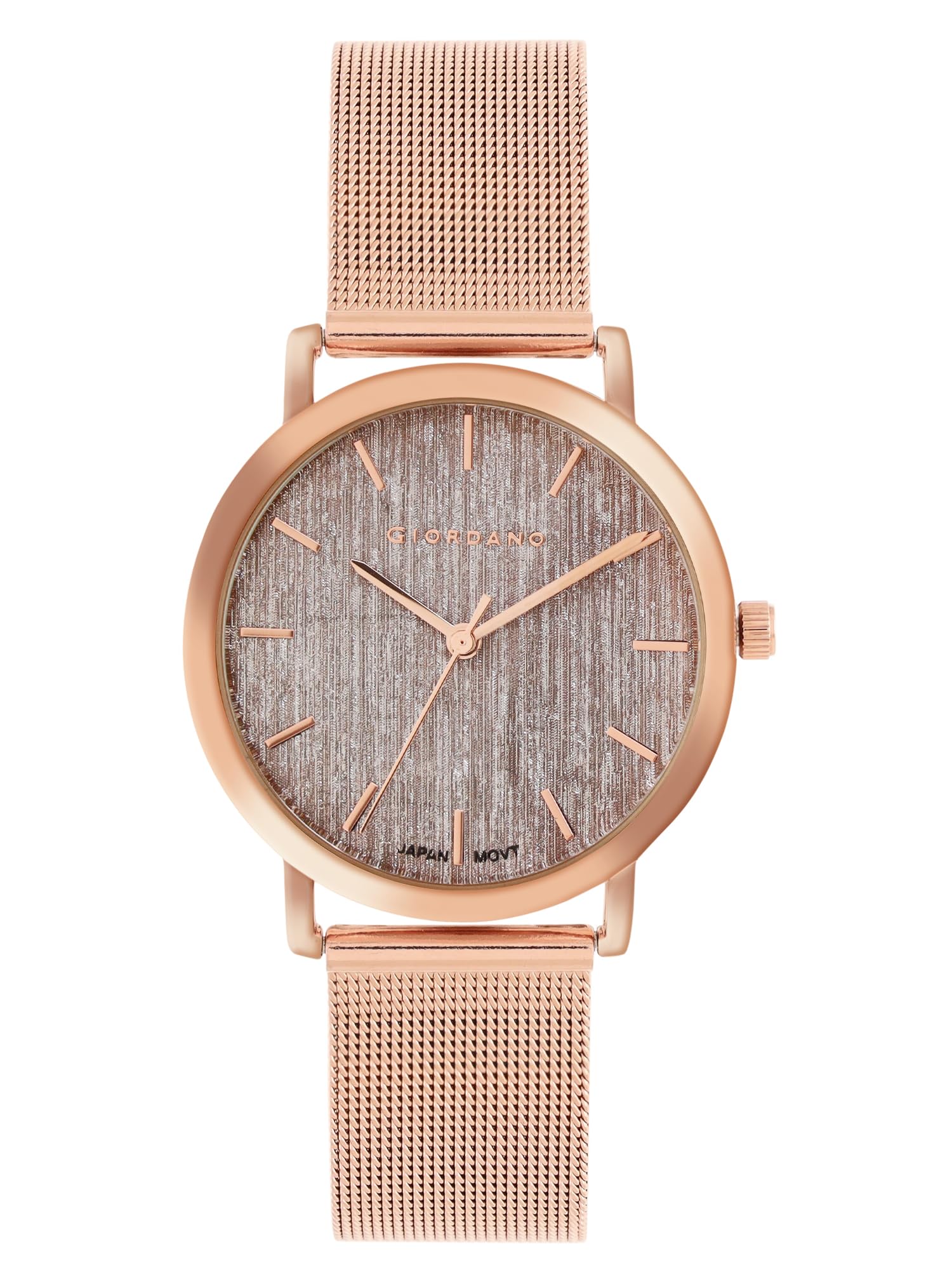 Giordano Analog Stylish Watch for Women Water Resistant Fashion Watch Round Shape with 2 Hand Mechanism Wrist Watch for Girls & Ladies to Compliment Your Look/Ideal Gift for Female - GZ-60053 (B0CFHF9F74) Amazon Price History, Amazon Price Tracker