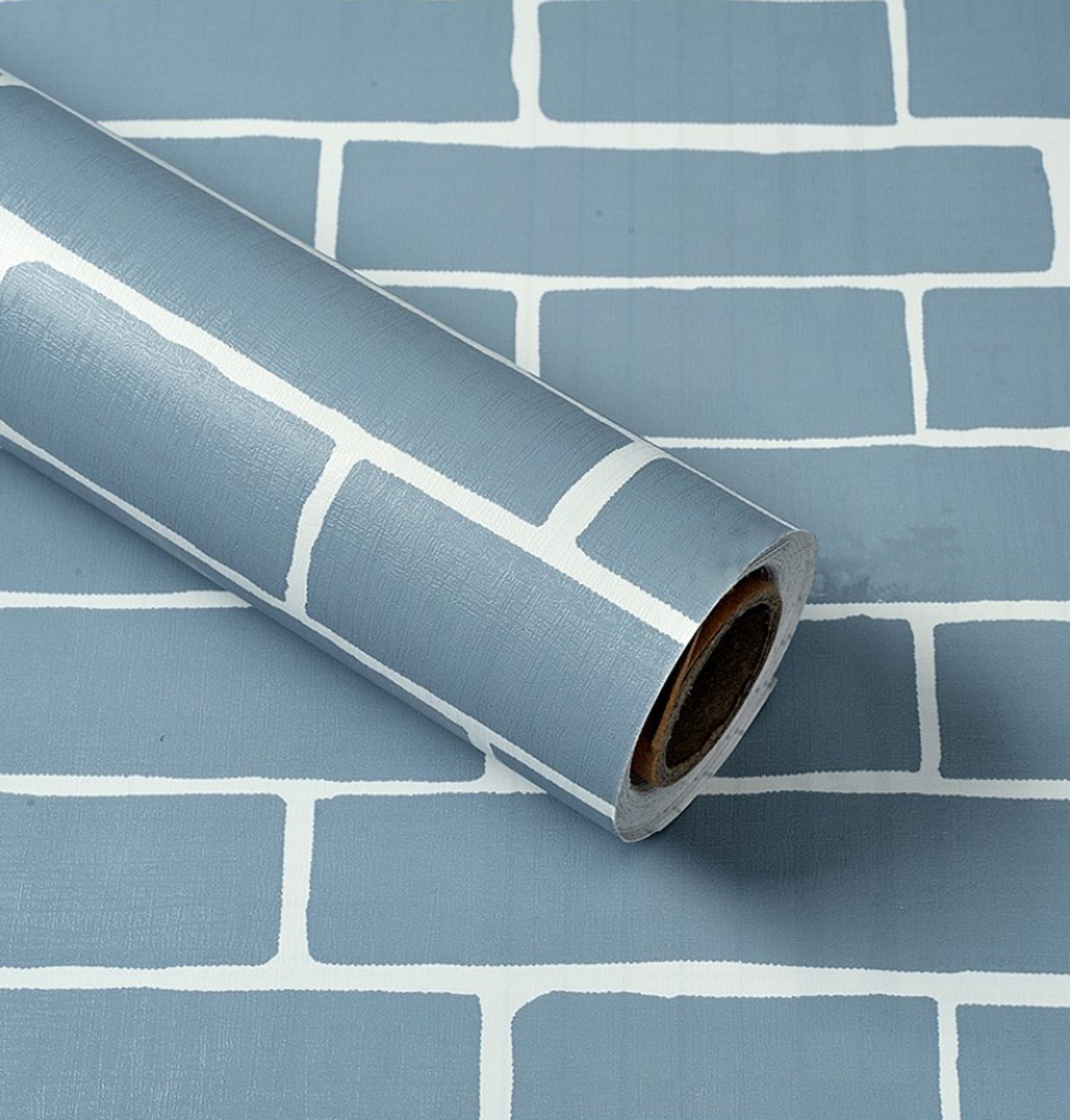 Amazon Brand - Solimo PVC Self-Adhesive Wallpaper, Blue Bricks, 45 x 500 cm Decorative Wallpaper (B08KWV5PXZ) Amazon Price History, Amazon Price Tracker