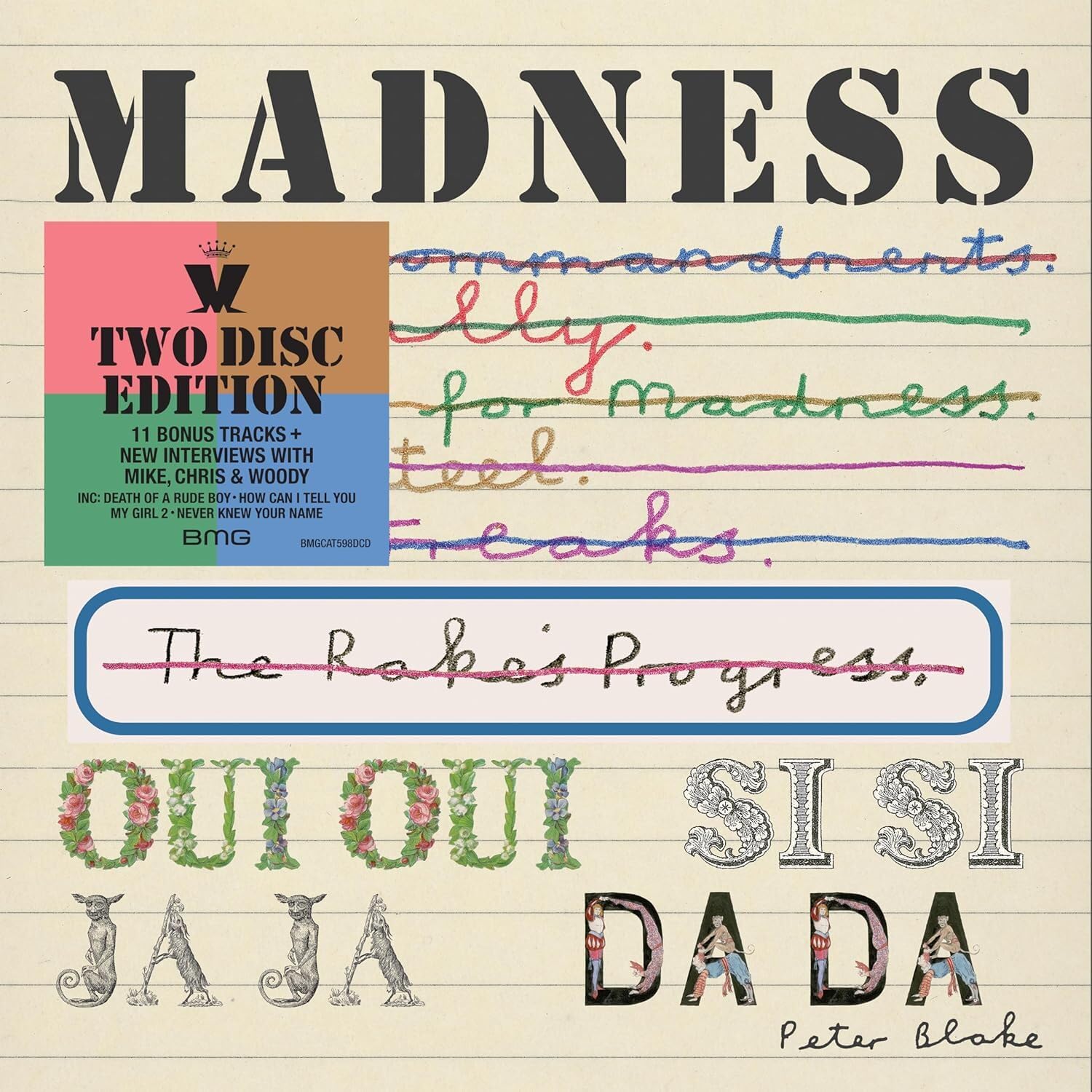 Madness - Oui Oui, Si Si, Ja Ja, Da Da (BMG) 2CD Album