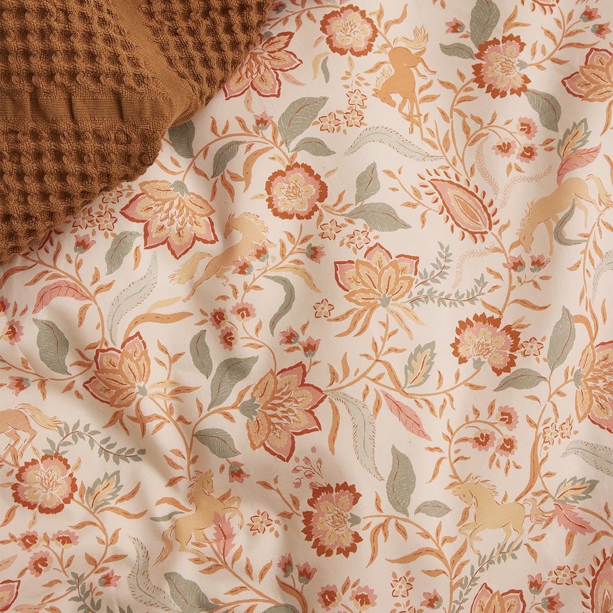 Allure Cotton Percale Duvet Cover, 140 x 200 cm, Essix, Pink - Image 3