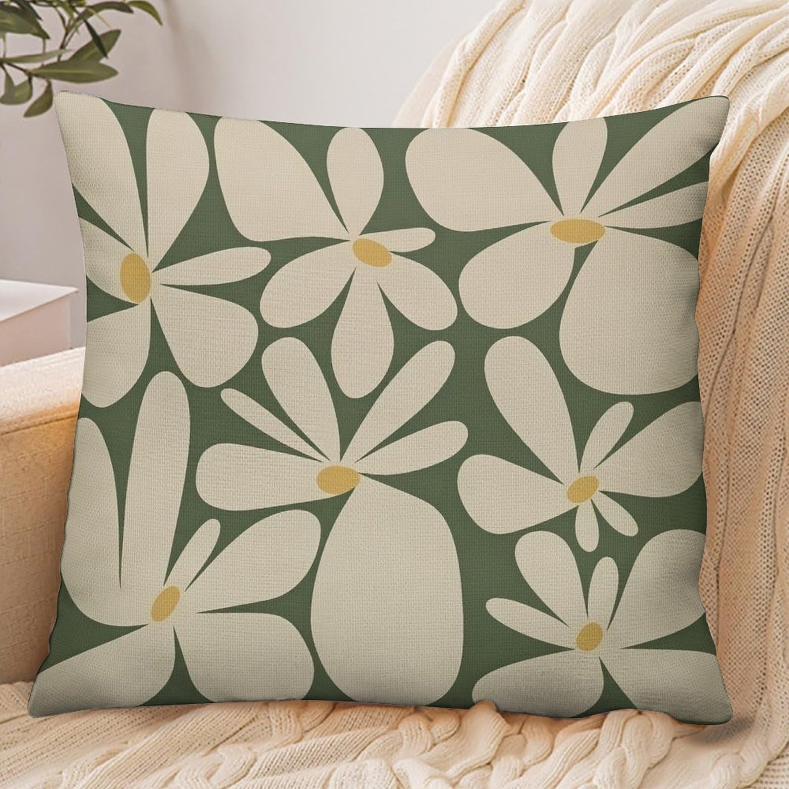 Fekiloot Style Floral Pictures Pillowcase Pillow Sham Pillow Case