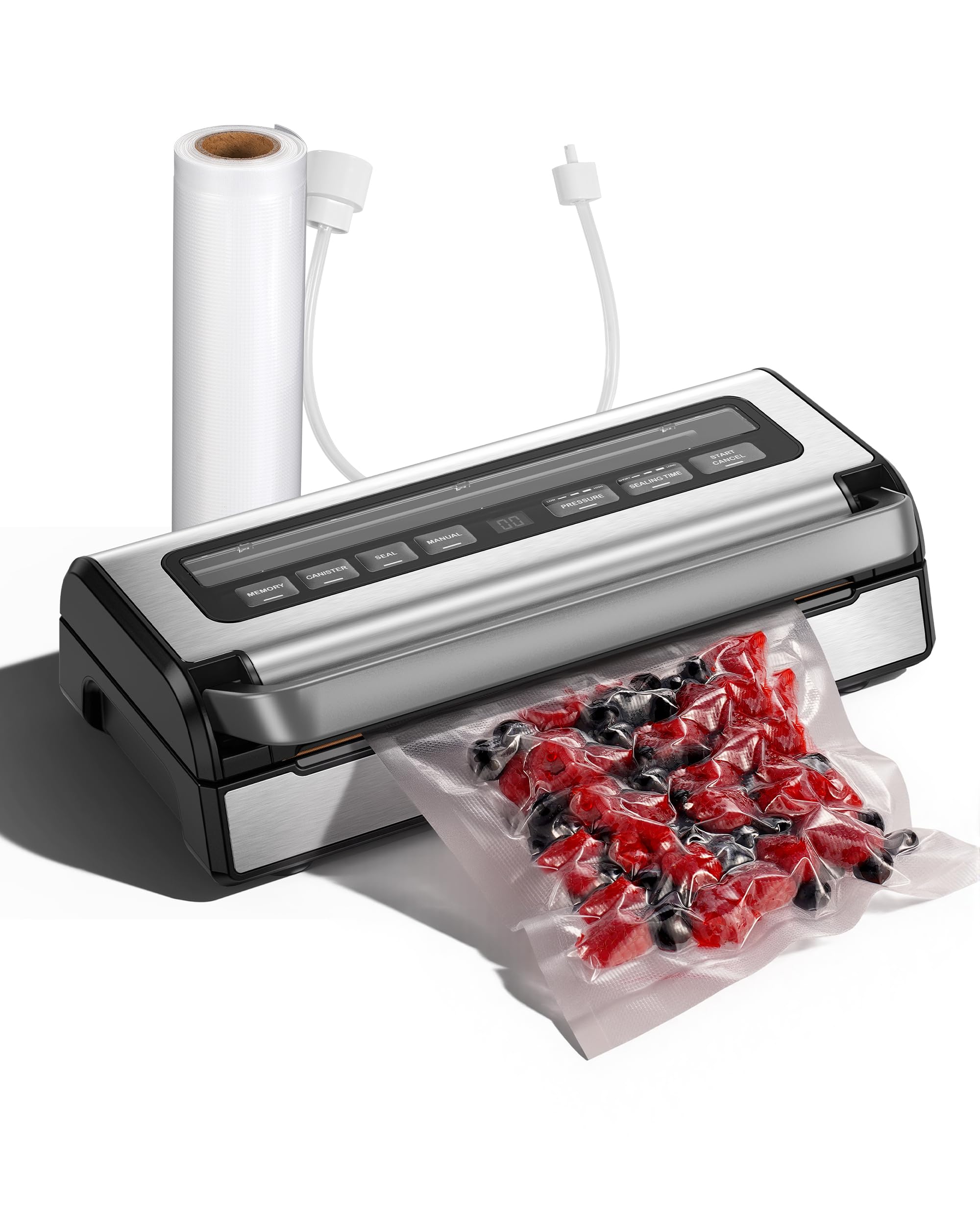 Amazon.com: AAOBOSI Vacuum Sealer Machine, 95KPa Automatic Food