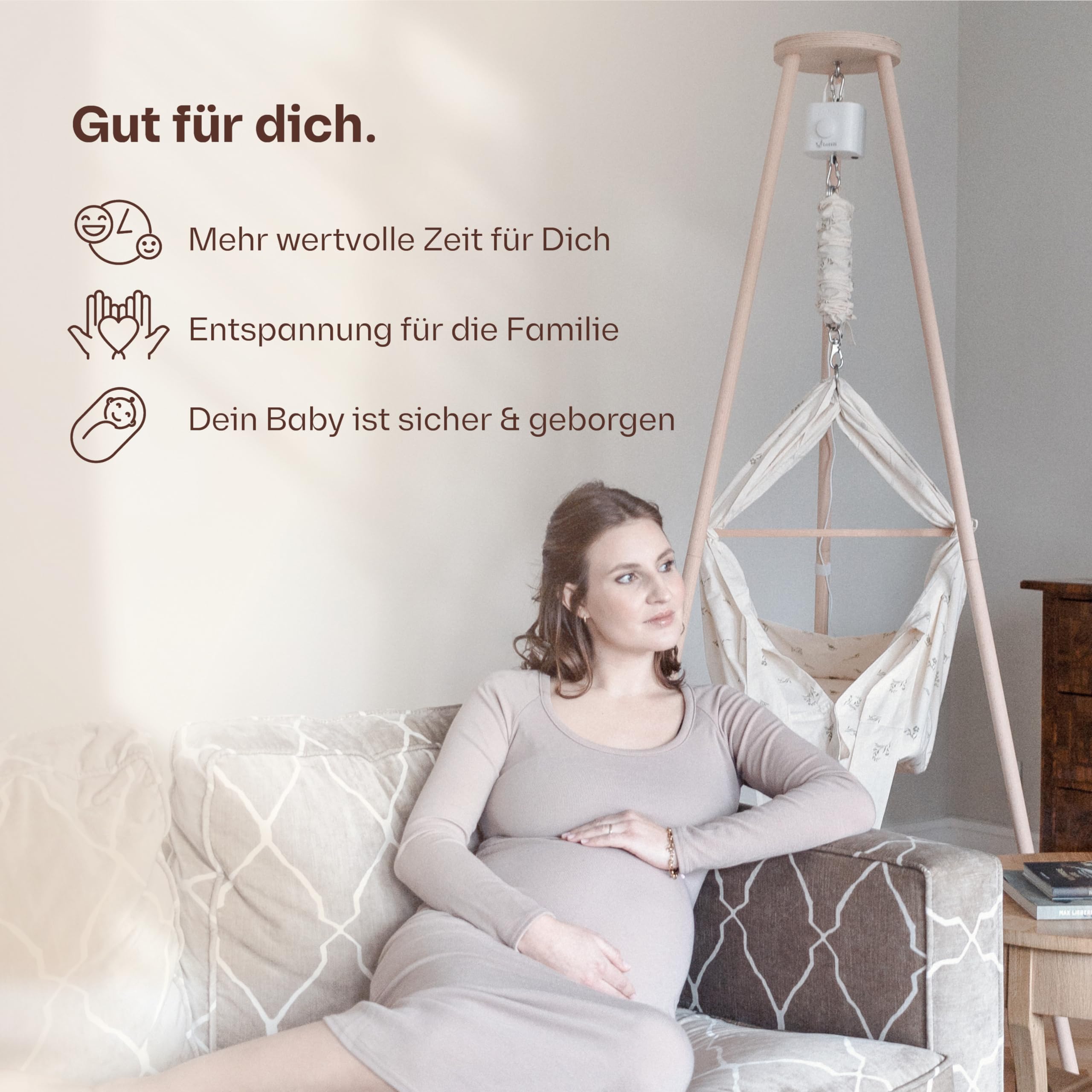 Lottili Motor de pesaje de resorte, silencioso y autoaprendizaje, con temporizador y modo continuo, oscilación finamente ajustable, a partir de 3 kg, fabricado en Alemania