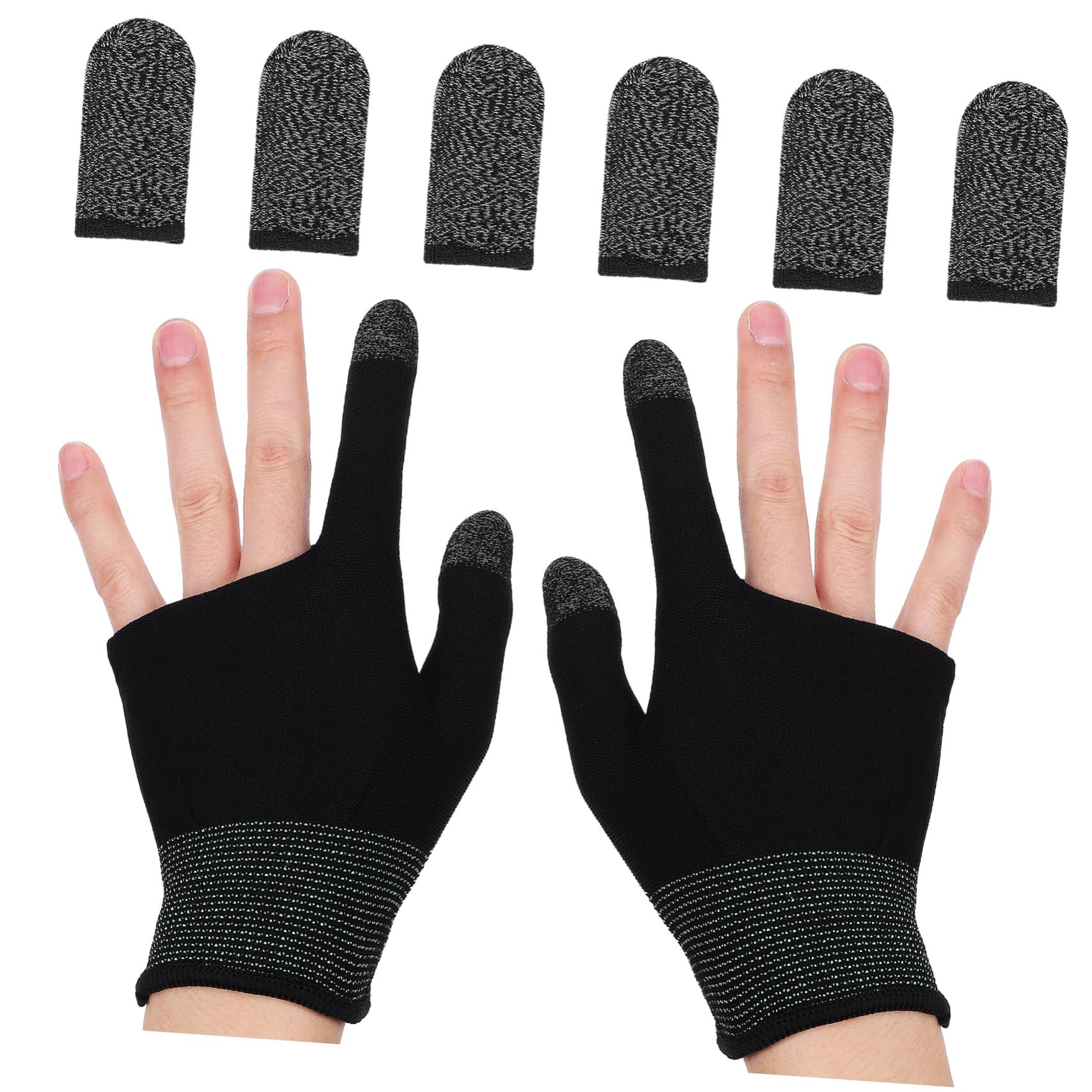 Amazon | Outanaya タッチスクリーン対応 ゲーミングフィンガー