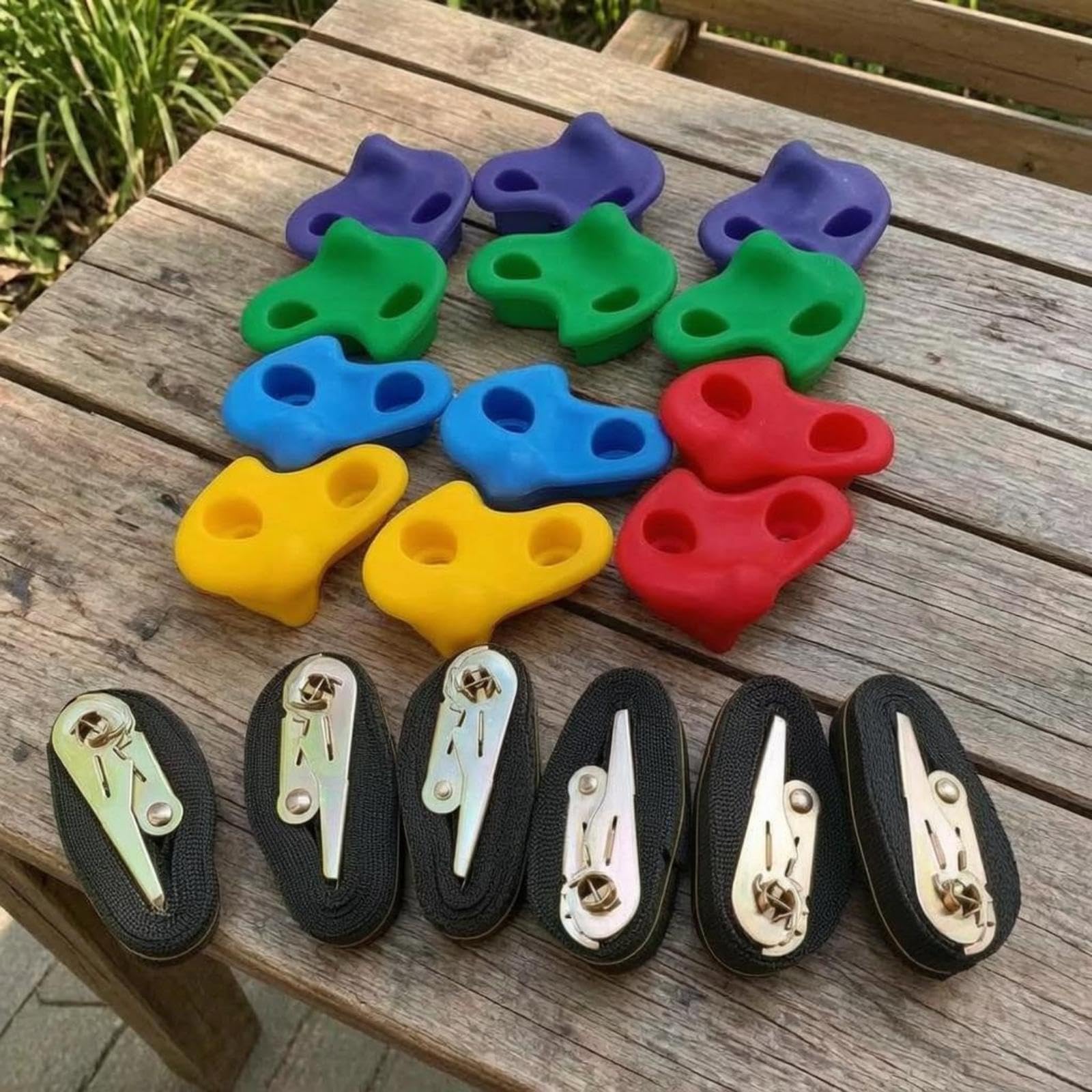Presas de Escalada, Rocas de Escalada, Escalada, Aficionados, Adultos, Principiantes, Equipo