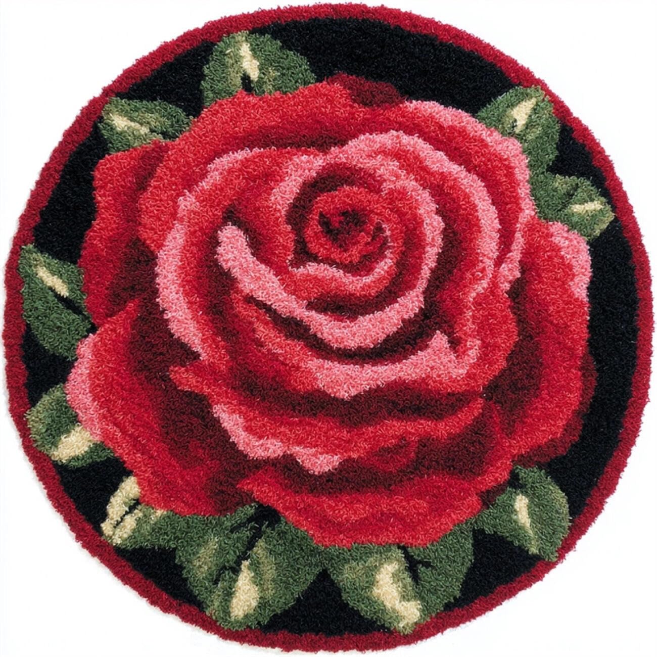 Kitquiver Tapestry Kits for Adults Red Roses 80x80cm