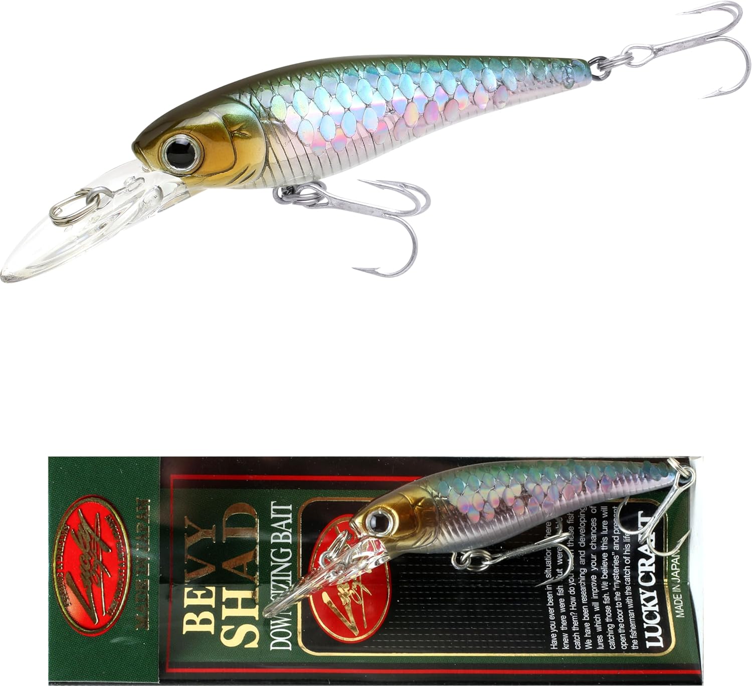 LUCKY CRAFT Bevy Shad 50SP