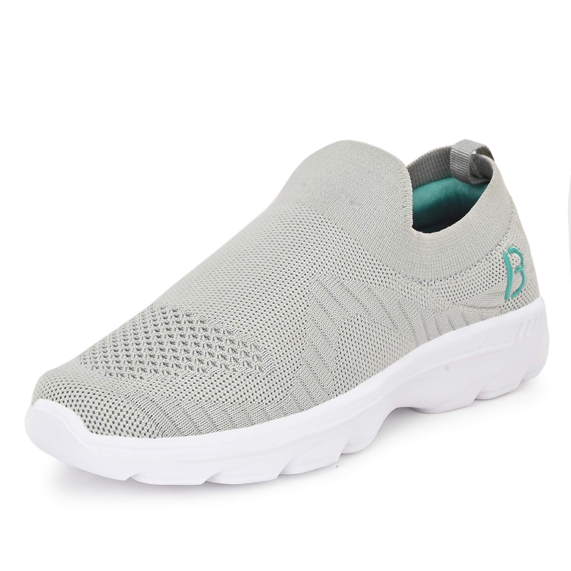 Bourge Micam-39 Grey Running Shoes - 6 UK (38 EU) (7 US) (Micam-39-06) (B08C35G4MZ) Amazon Price History, Amazon Price Tracker