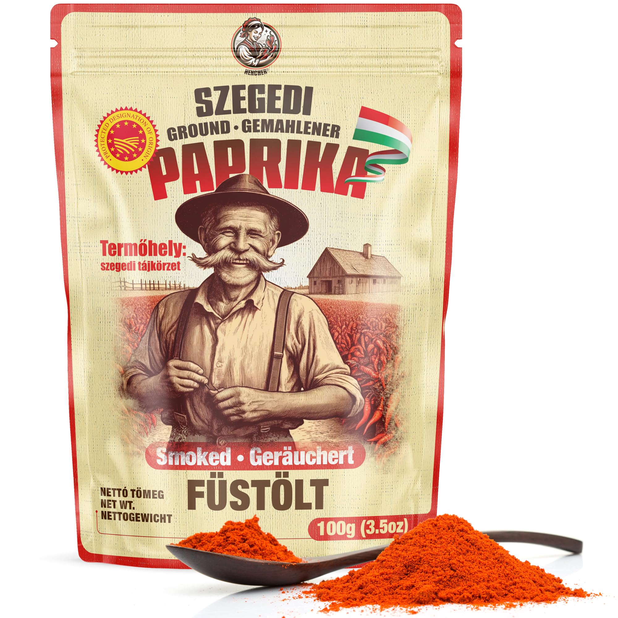 Amazon.com : Hungarian SMOKED Paprika from Szeged, Hungary (3.5oz