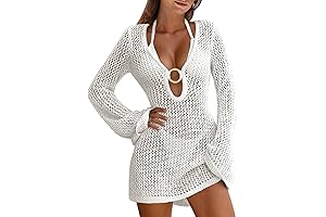 Knit Crochet Cover Up for Summer