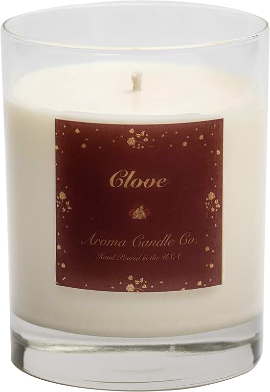 clove scented candle