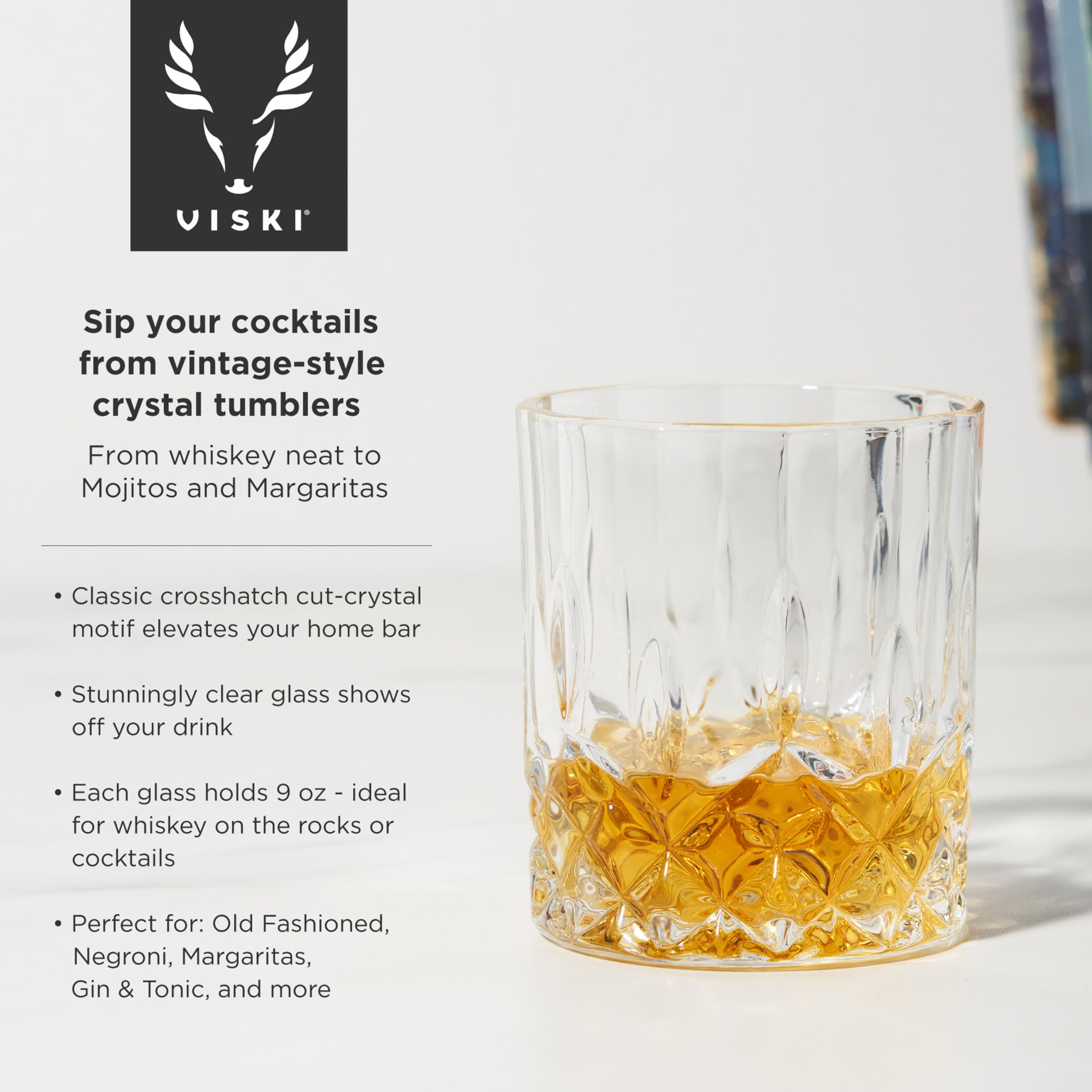 Viski Admiral™ - Vasos de cristal