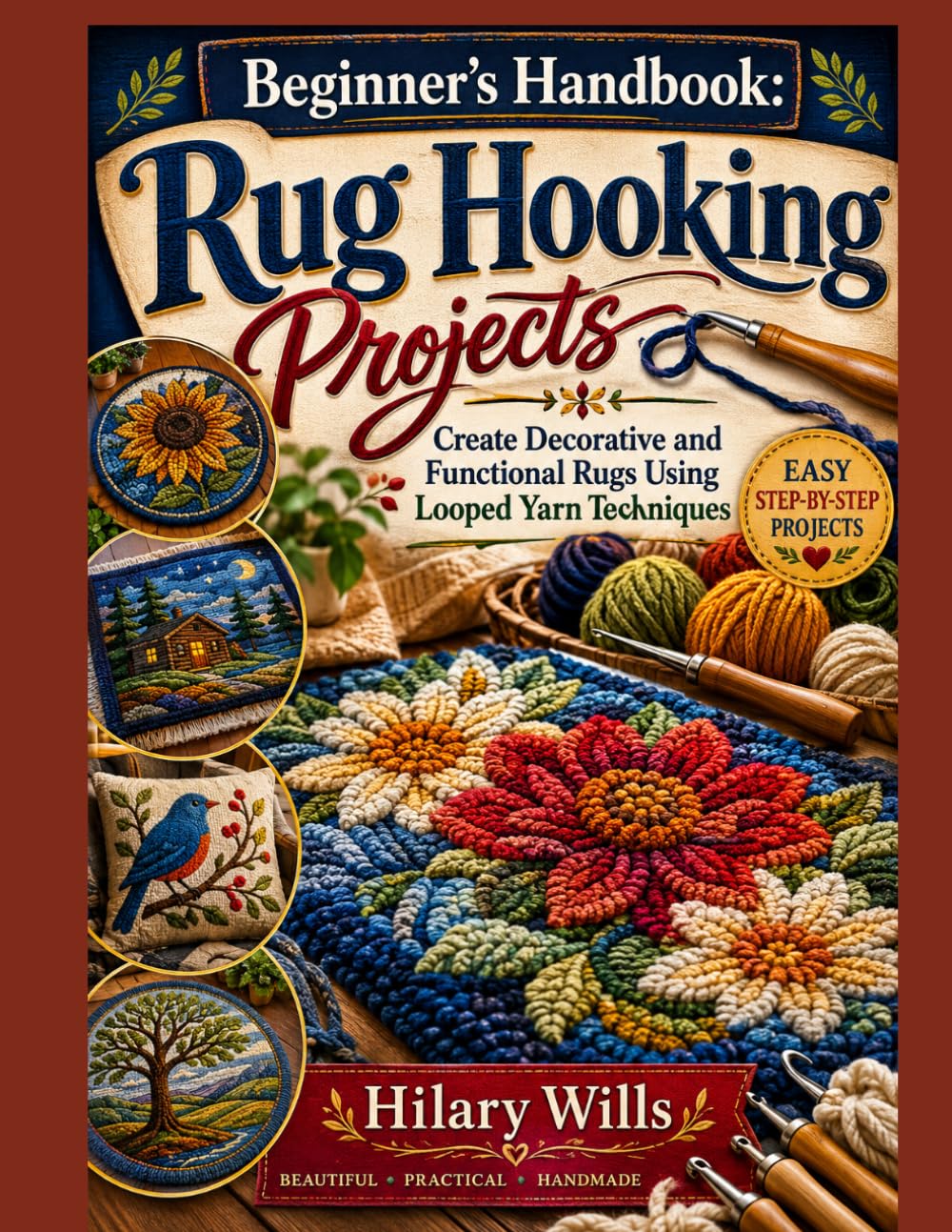 Beginner’s Handbook: Rug Hooking Projects: Create Decorative and Functional Rugs Using Looped Yarn Techniques