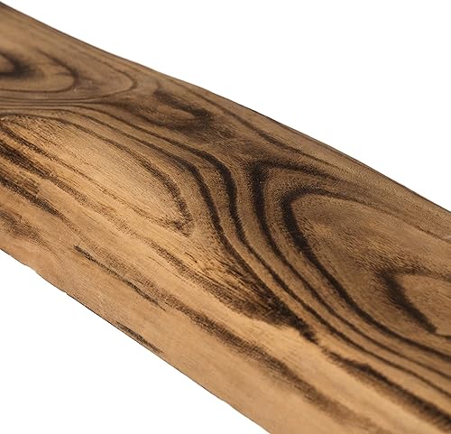 Miniatura 7 de Vintiquewise Banco de madera tallada rústica para entrada, interior y exterior