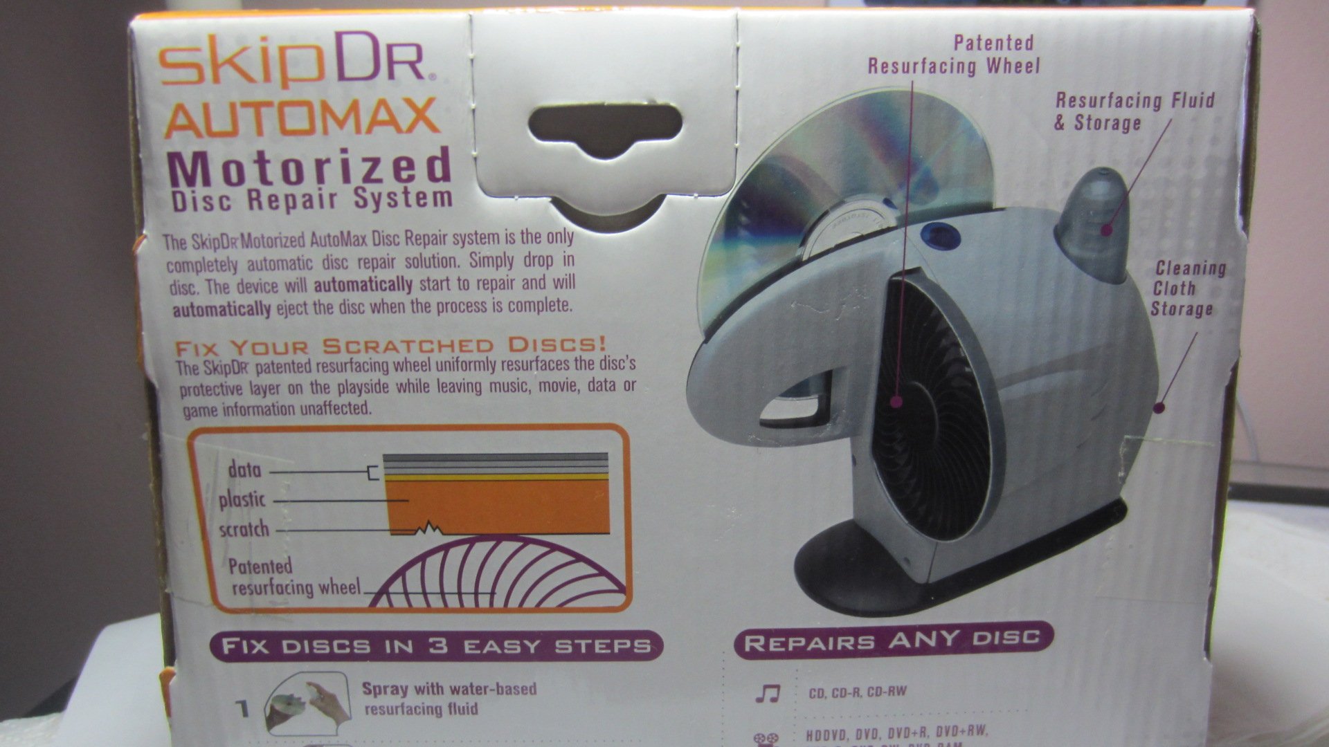 Skipdr Disc Repair System