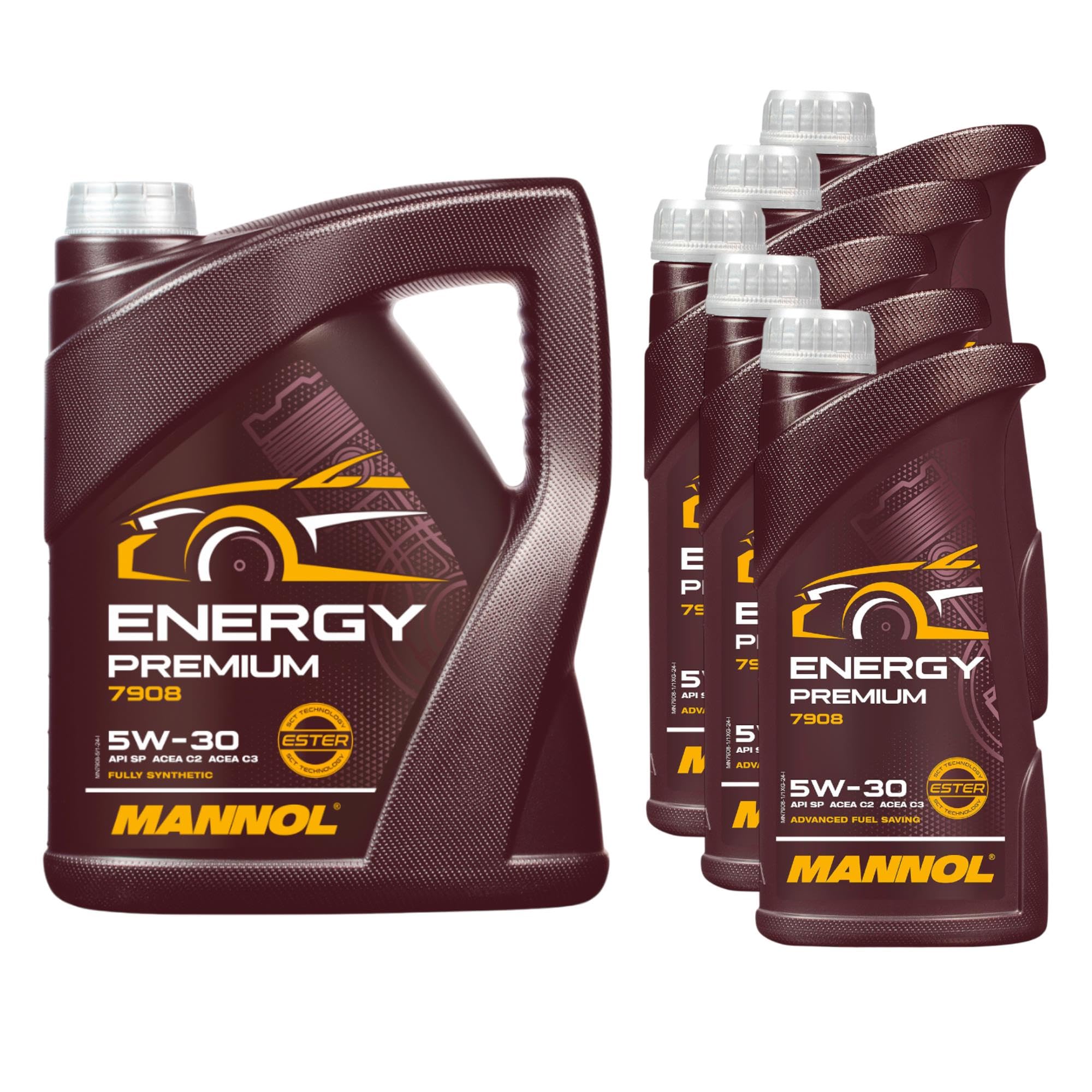 10 Liter Original MANNOL Energy Premium 5W-30 API SN/CF Motoröl Engine Oil Öl