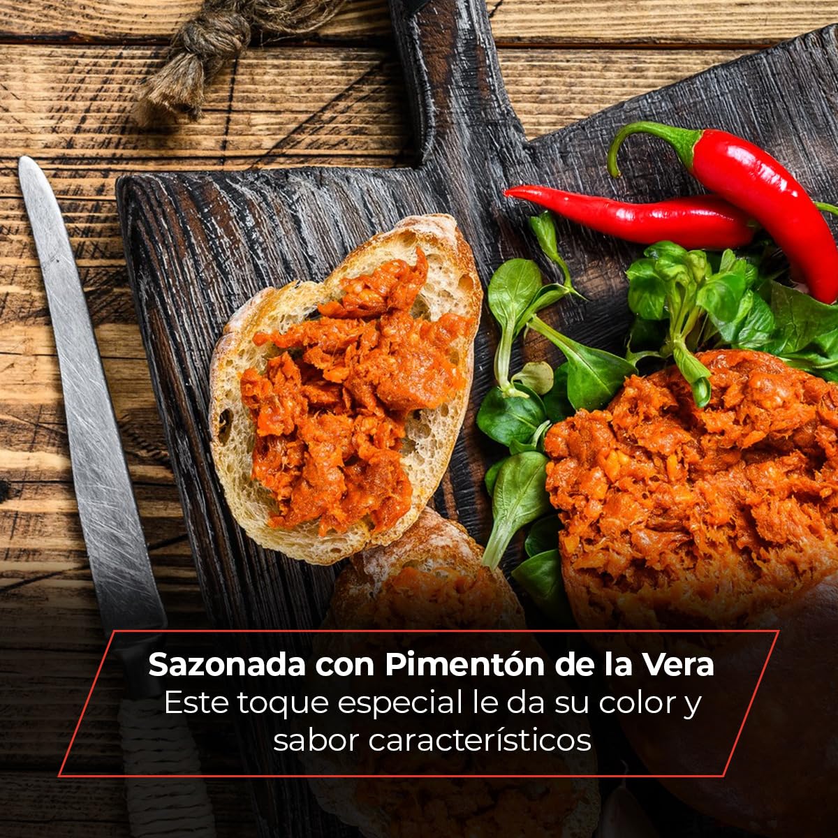 Sobrasada Ibérica de Guijuelo - Sabor Tradicional con Pimentón de la Vera - Textura Suave y Untuosa - Perfecta para Tapas y Aperitivos - EIbérico