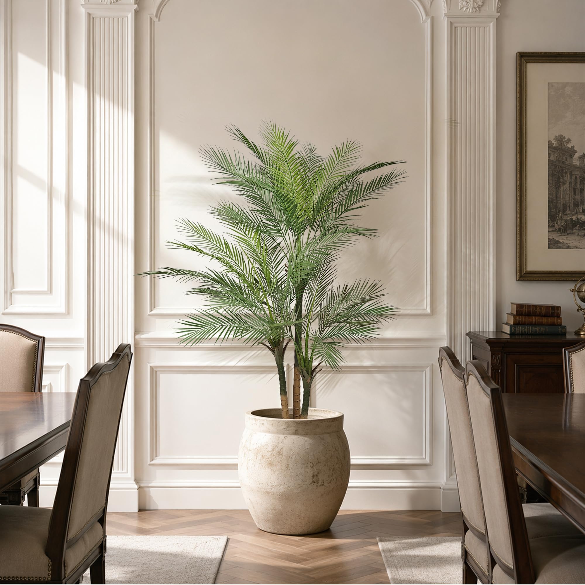 Palmier Artificiel Intérieur Extérieur Plante Artificielle Réaliste 150cm