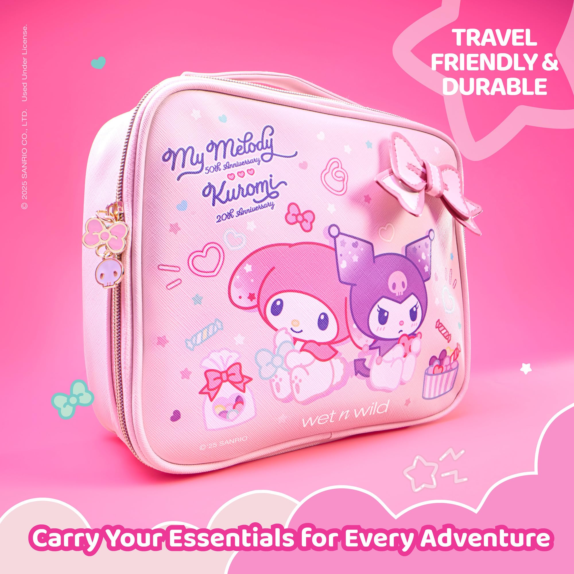 Amazon.com : wet n wild My Melody and Kuromi Makeup Bag : Beauty